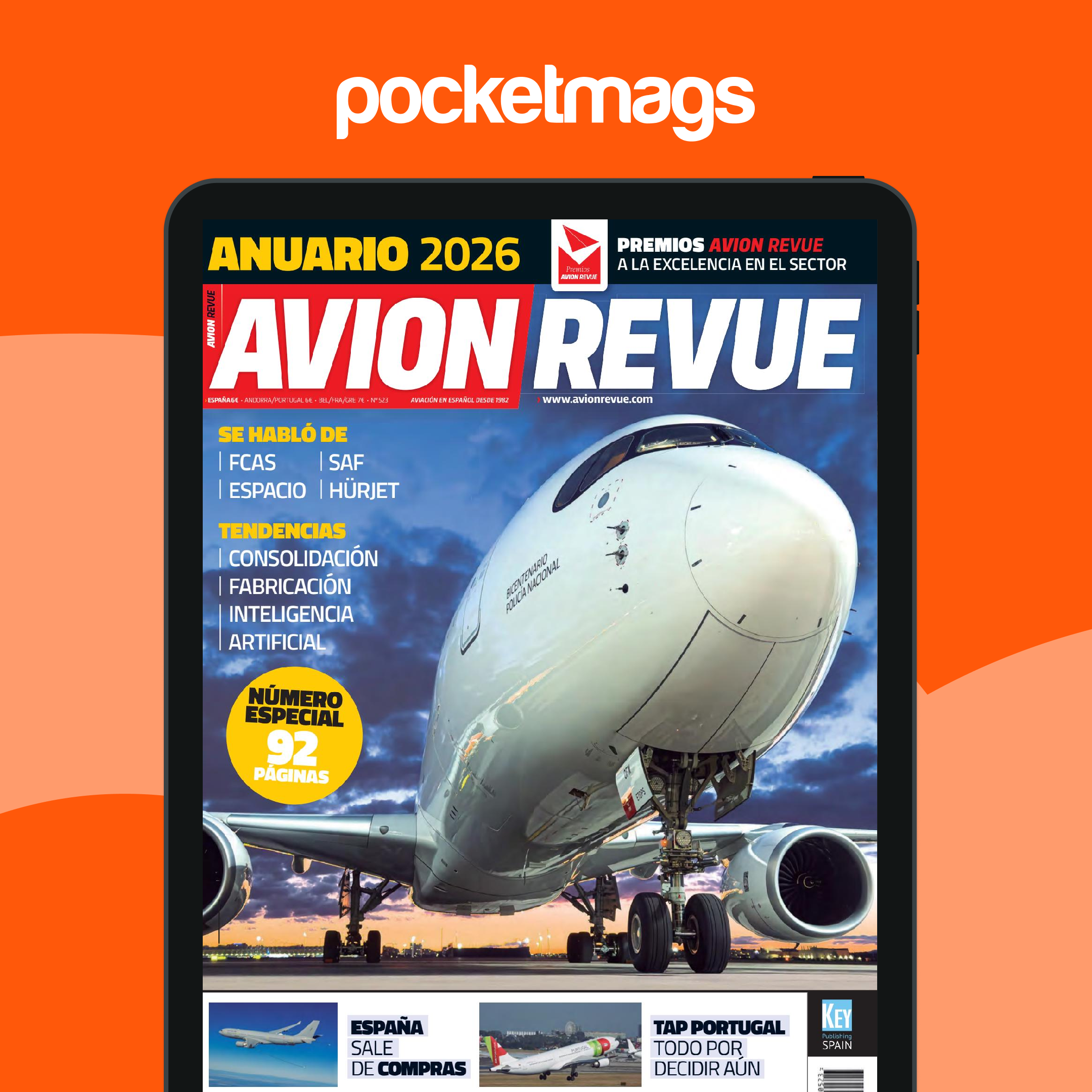 Avion Revue Internacional Magazine - Anuario 2026 Back Issue