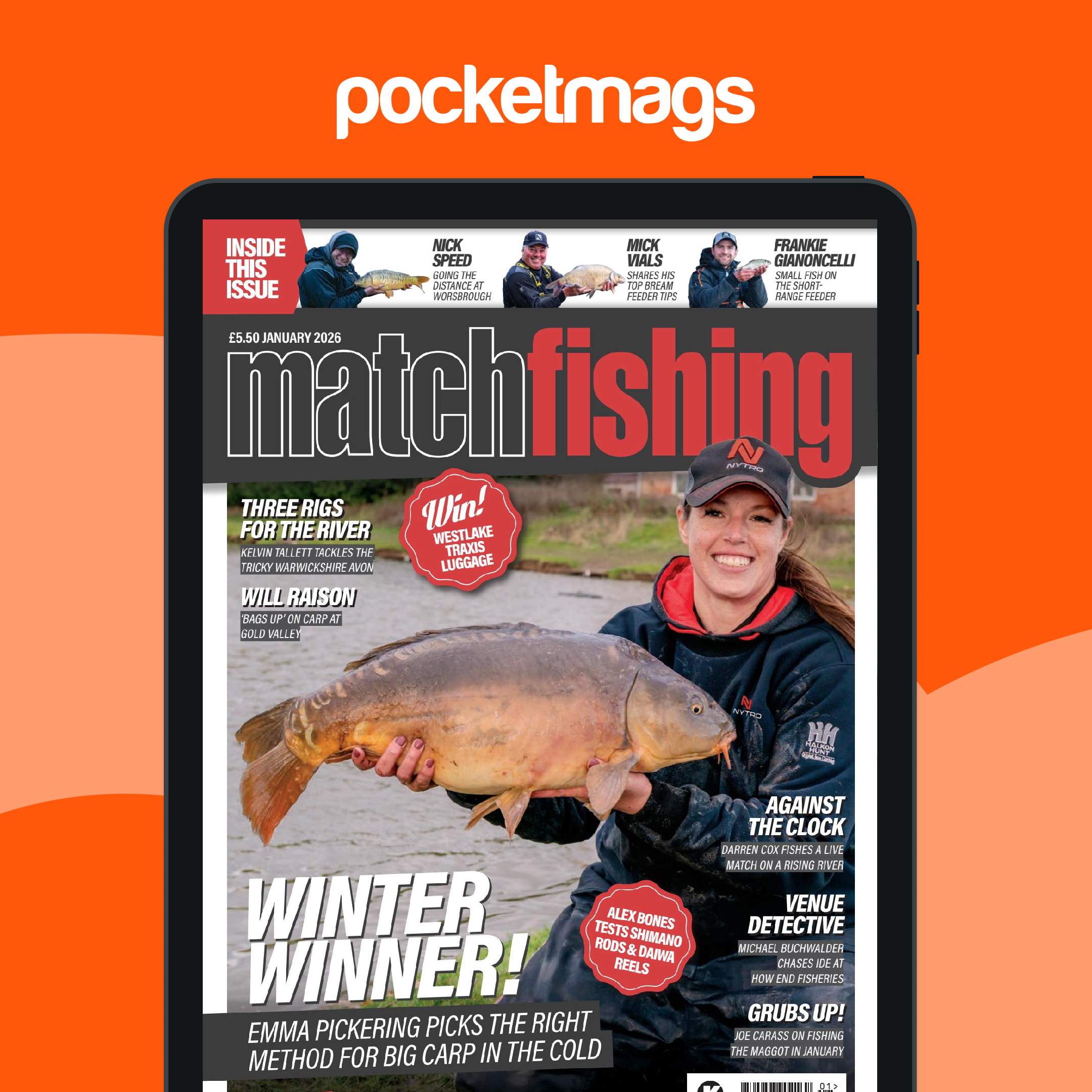 Match Fishing Magazine Subscriptions and January 2026 Issue