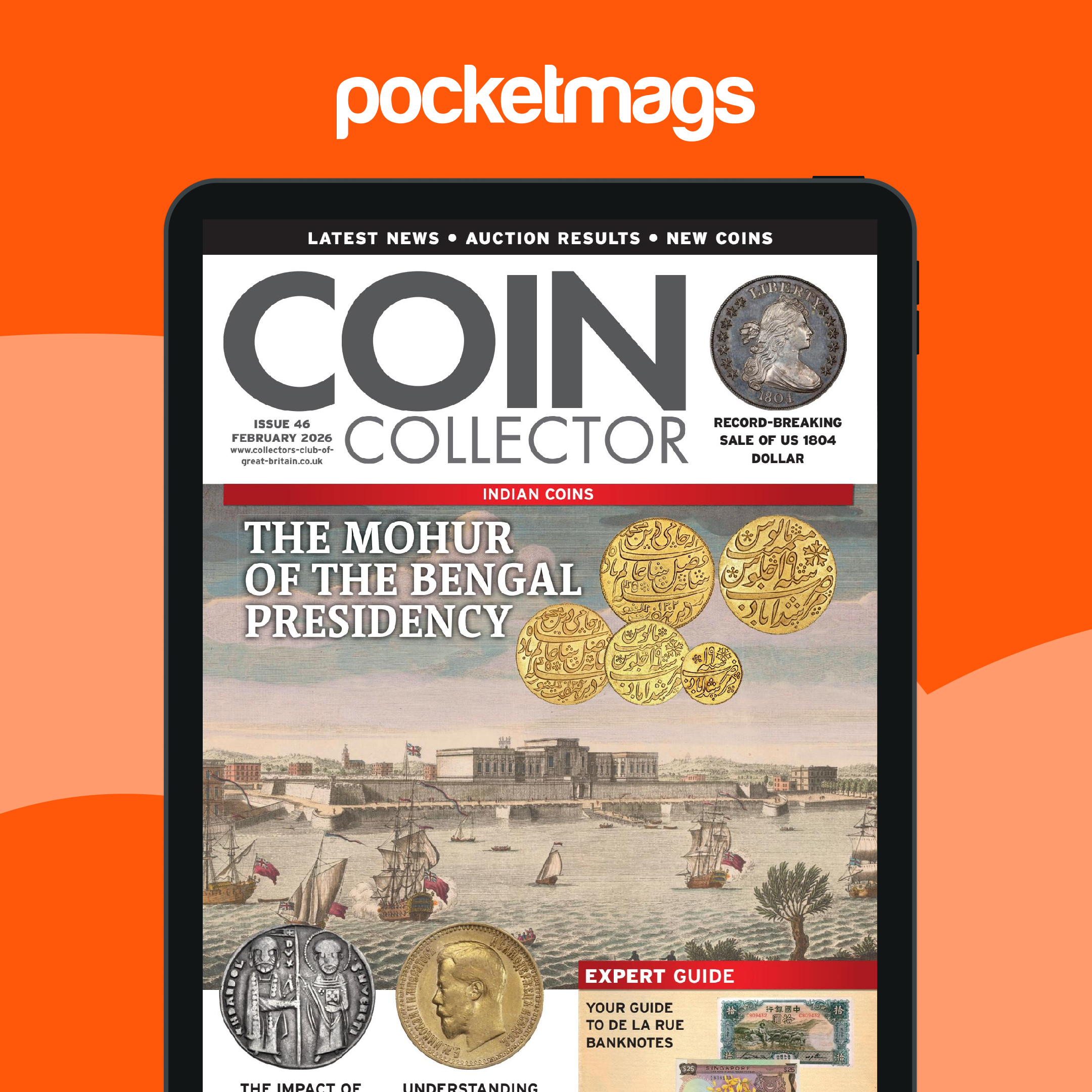 Coin Collector Magazine Subscriptions and Issue 47 Issue