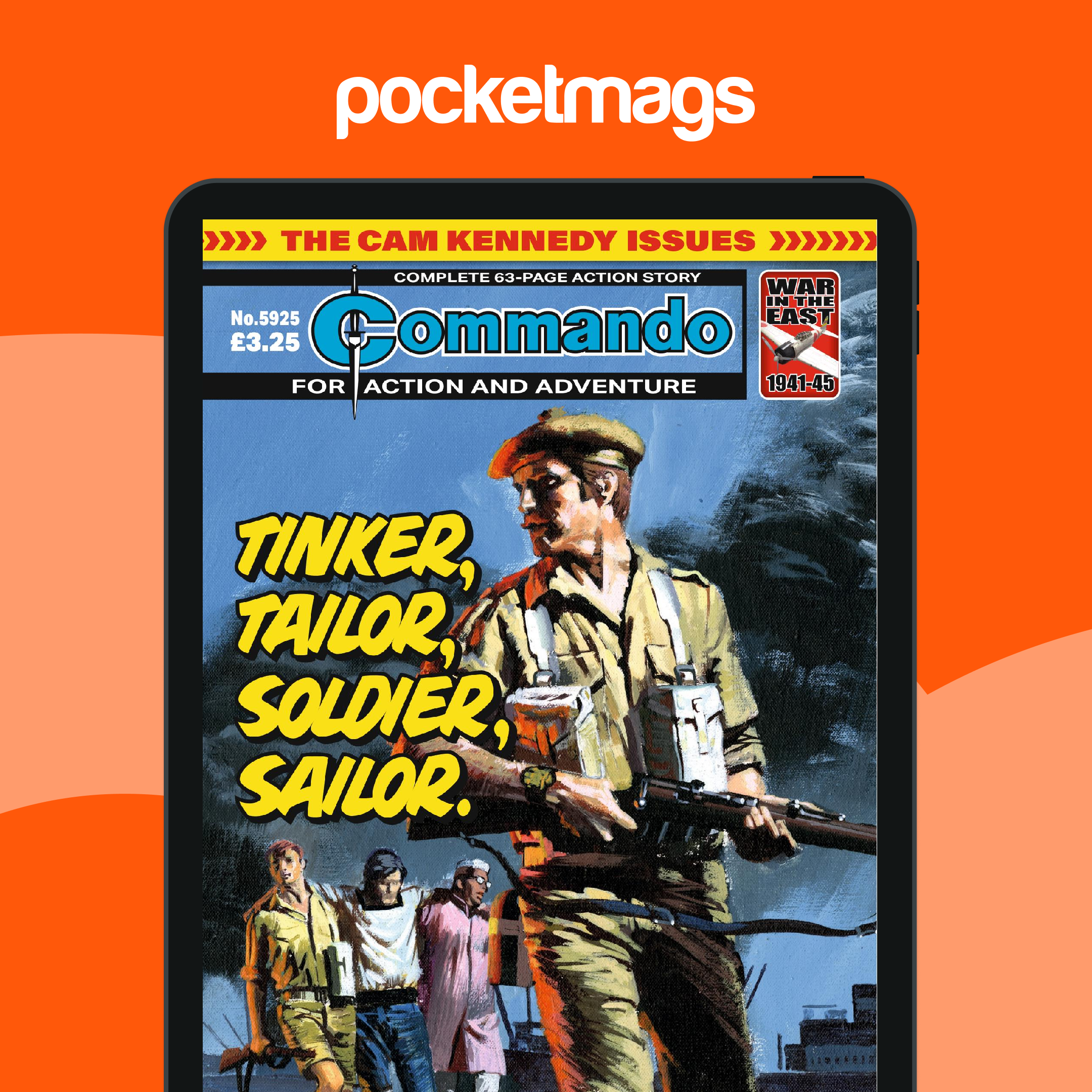 Commando Magazine - 5925 Back Issue