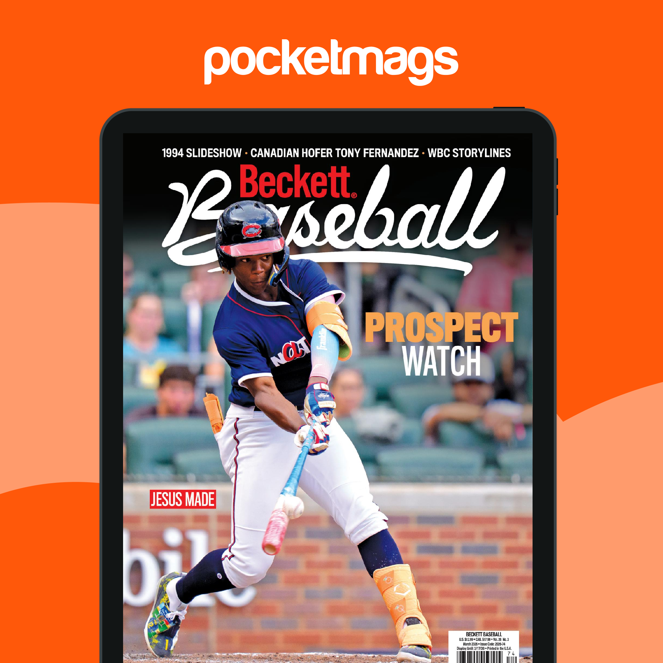 Beckett Baseball Magazine Subscriptions and 2026-74 (Baseball-Mar