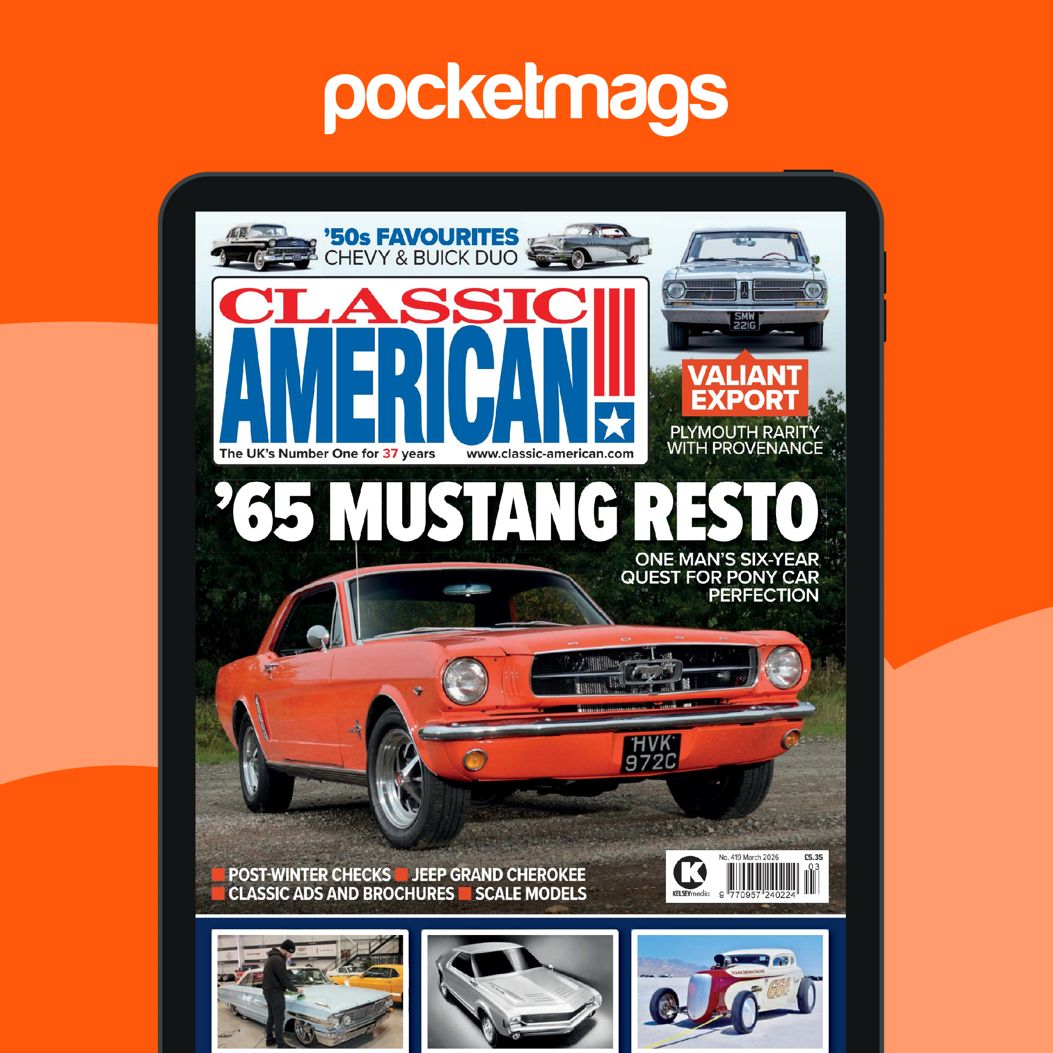 Classic American Magazine Subscriptions and Mar-26 Issue