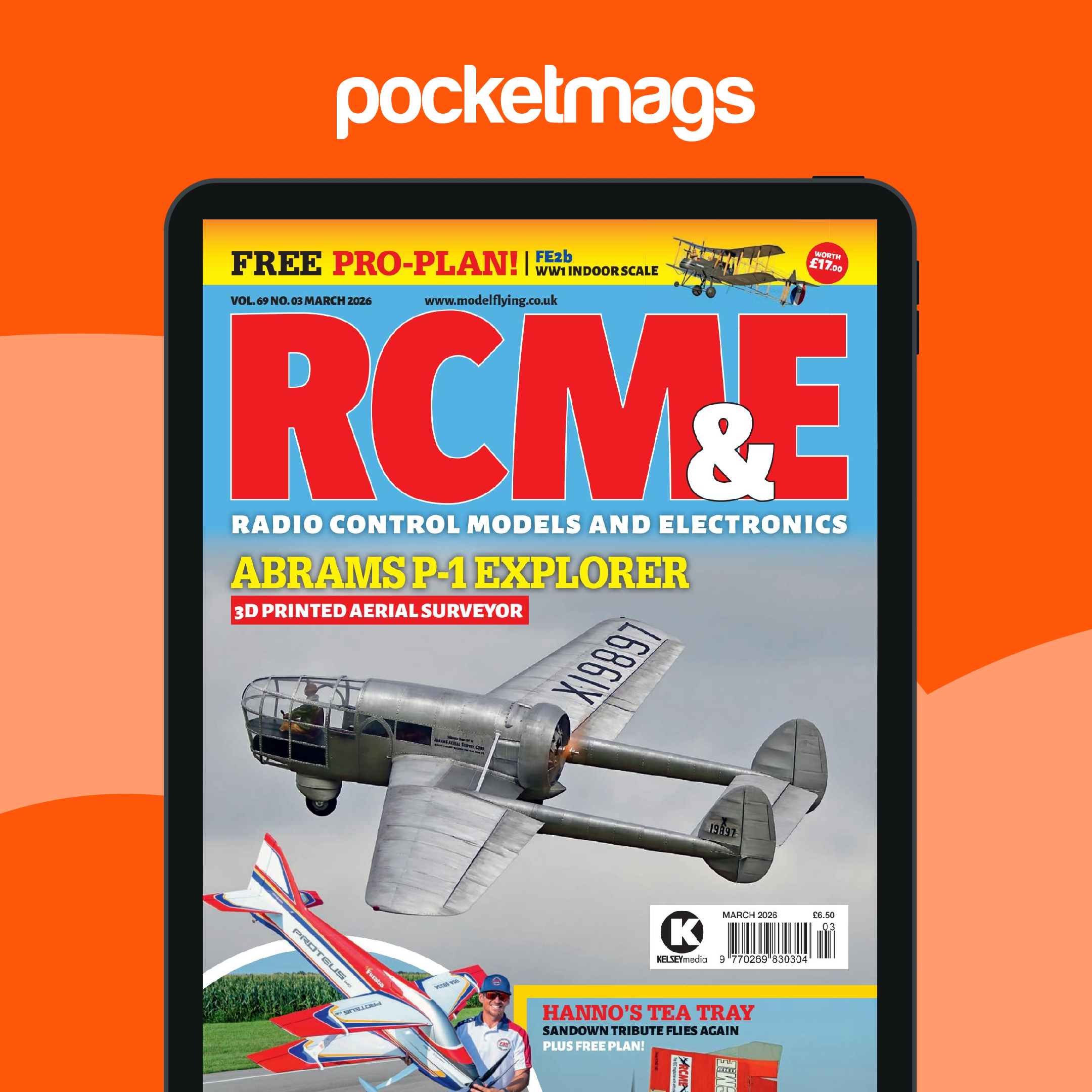 Magazine RCM N°90 Avec Plan Gratuit - Avion Echo Fox Bristol Scout Svenson