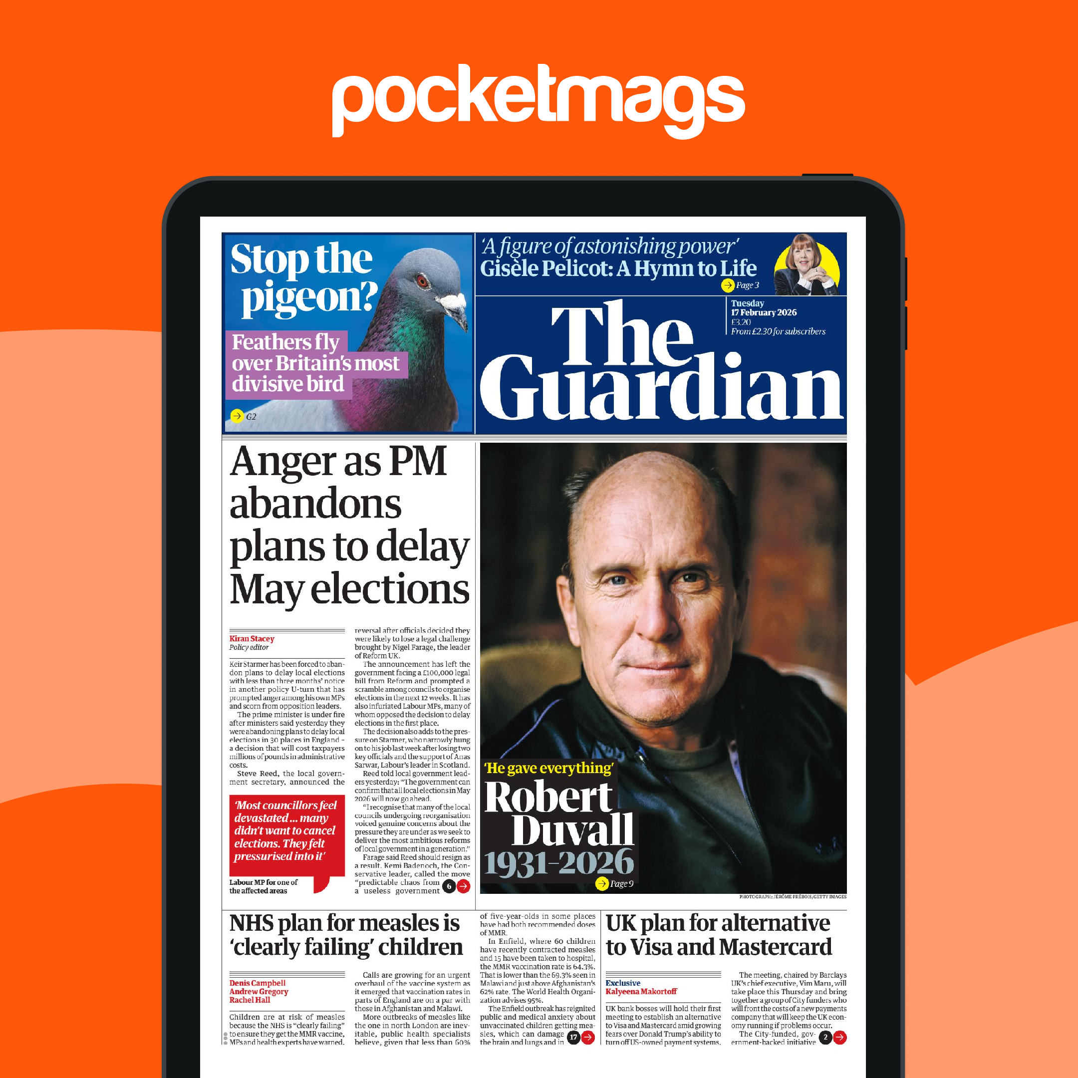 The Guardian Newspaper - Tuesday, 17 February 2026 Back Issue