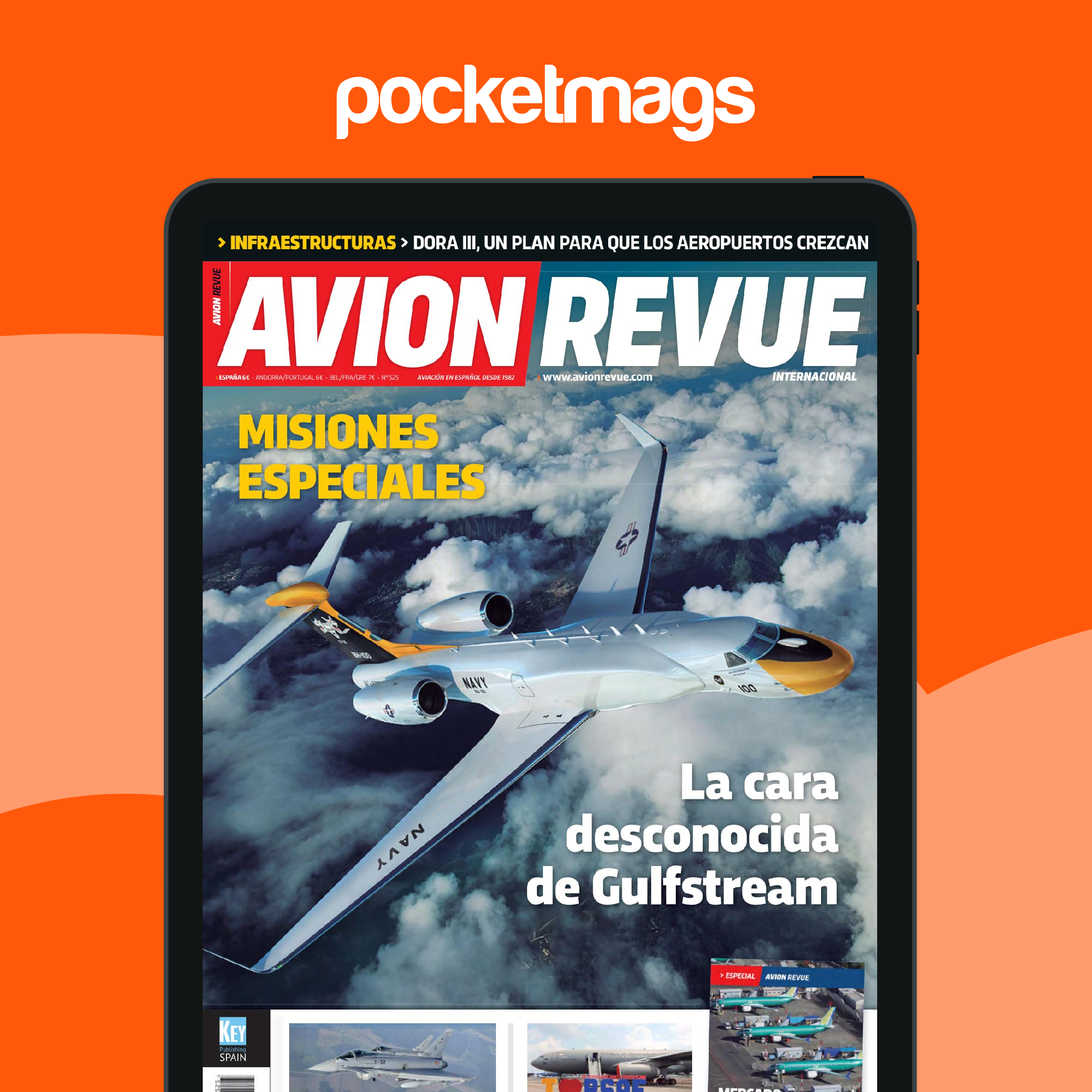 Avion Revue Internacional Magazine - Número 525 Back Issue