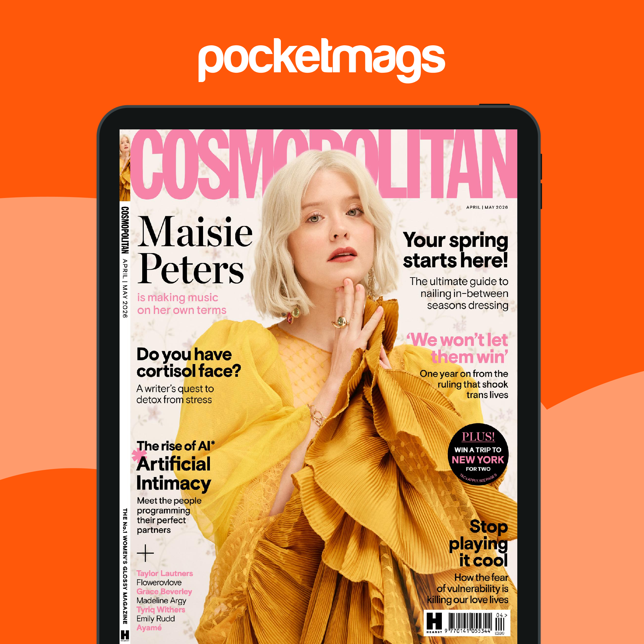 Cosmopolitan Magazine Subscriptions and April / May 2026 Issue