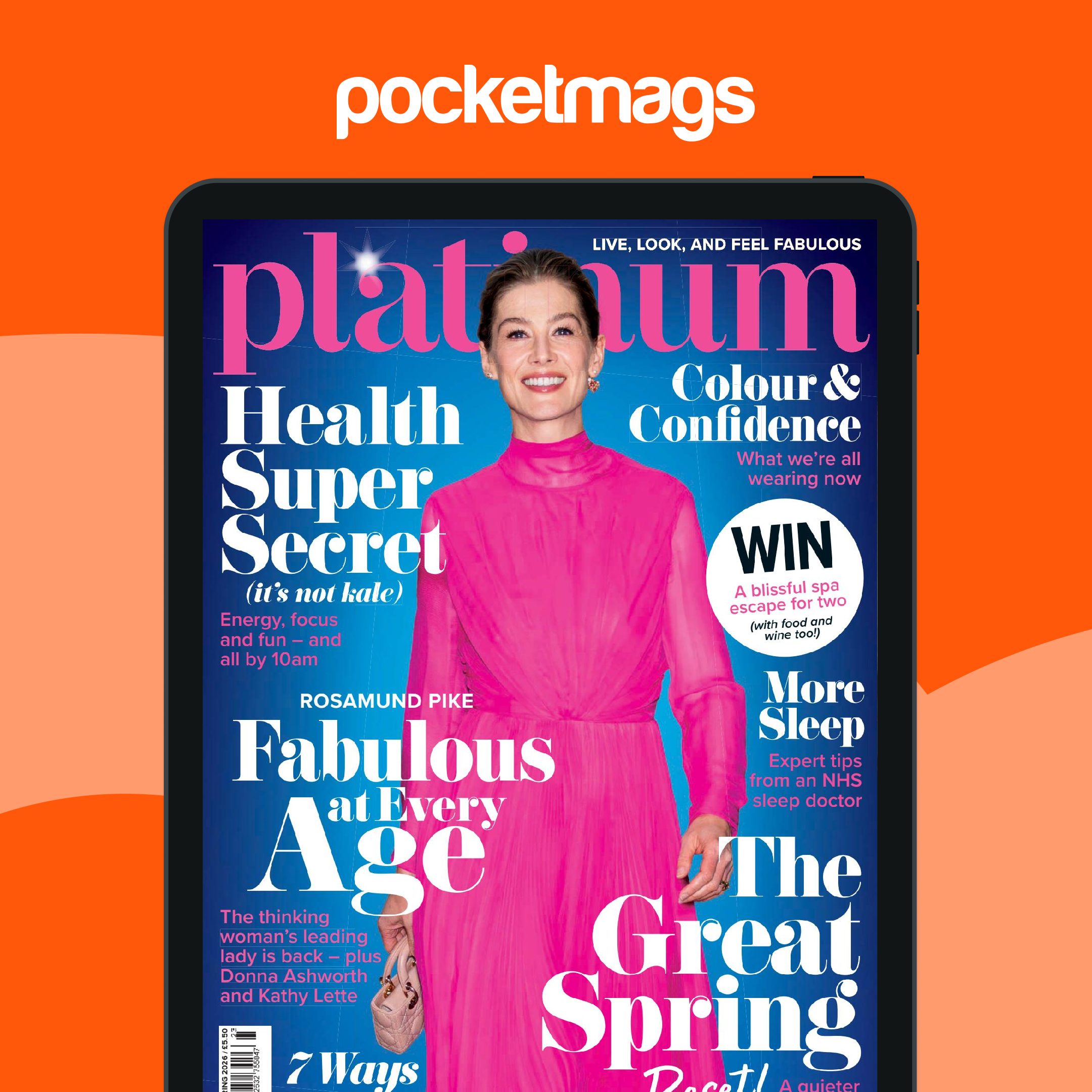 Spring Magazine Model Platinum Magazine - Spring 2026 Back Issue
