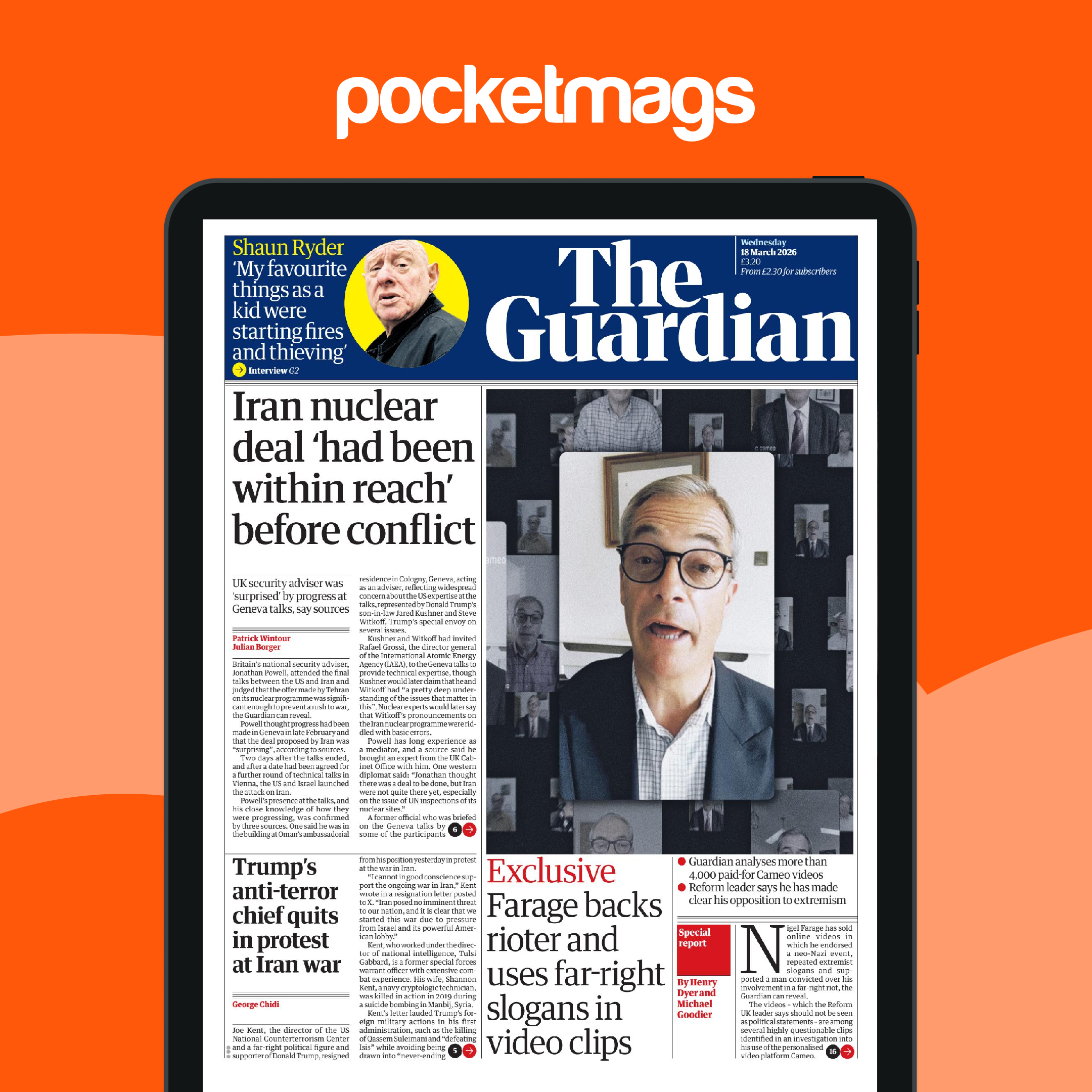 The Guardian Newspaper - Wednesday, 18 March 2026 Back Issue