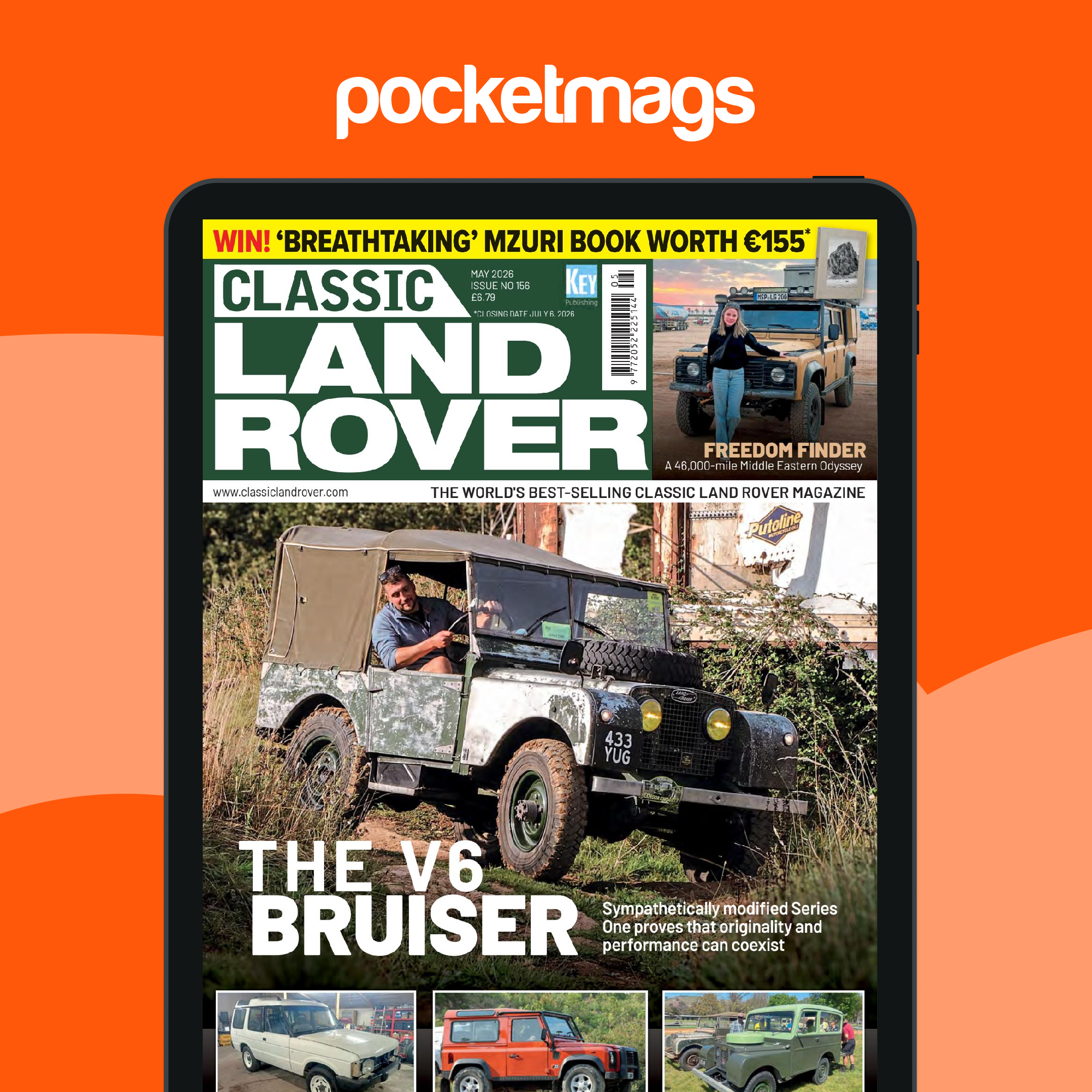Classic Land Rover Magazine Subscriptions and May 2026 Issue