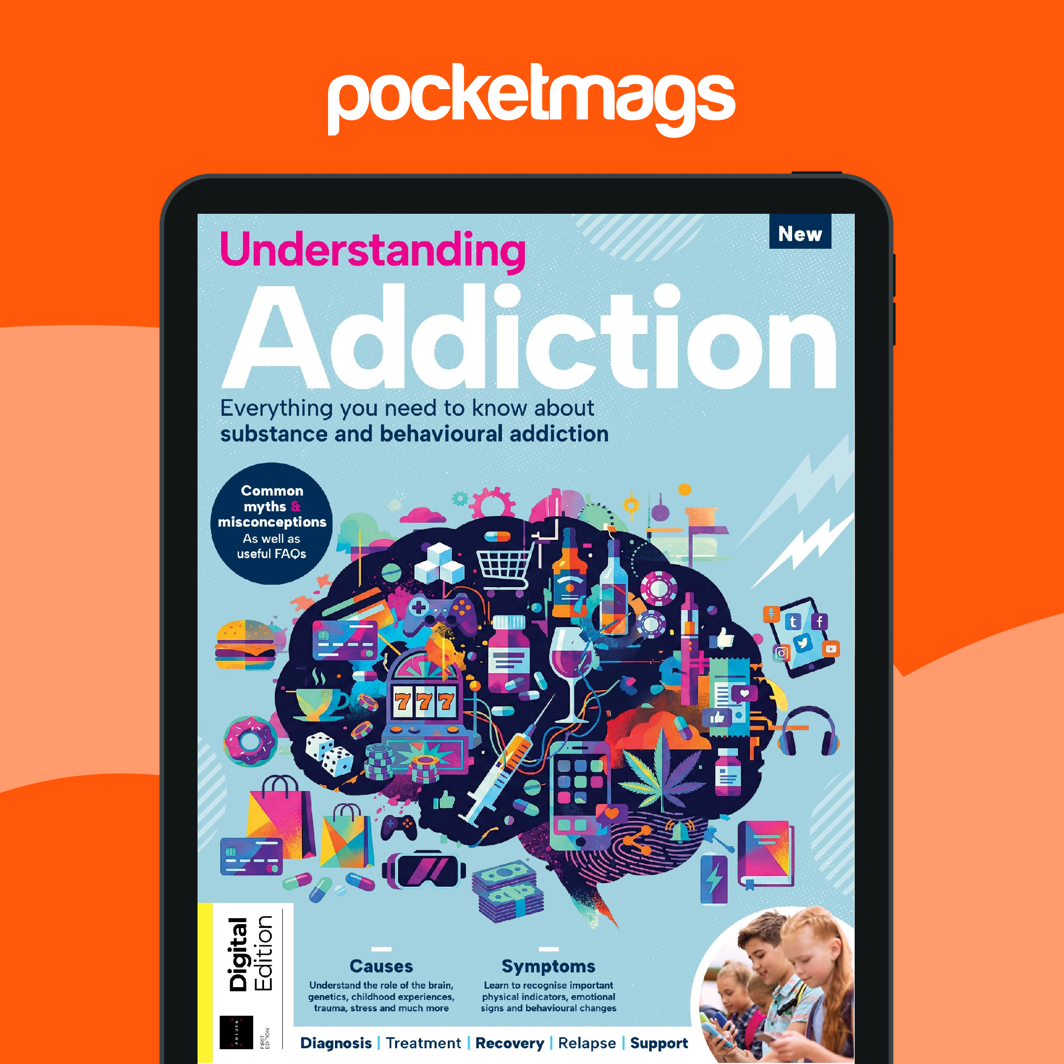 Lifestyle Bookazine - Understanding Addiction First Edition Back Issue
