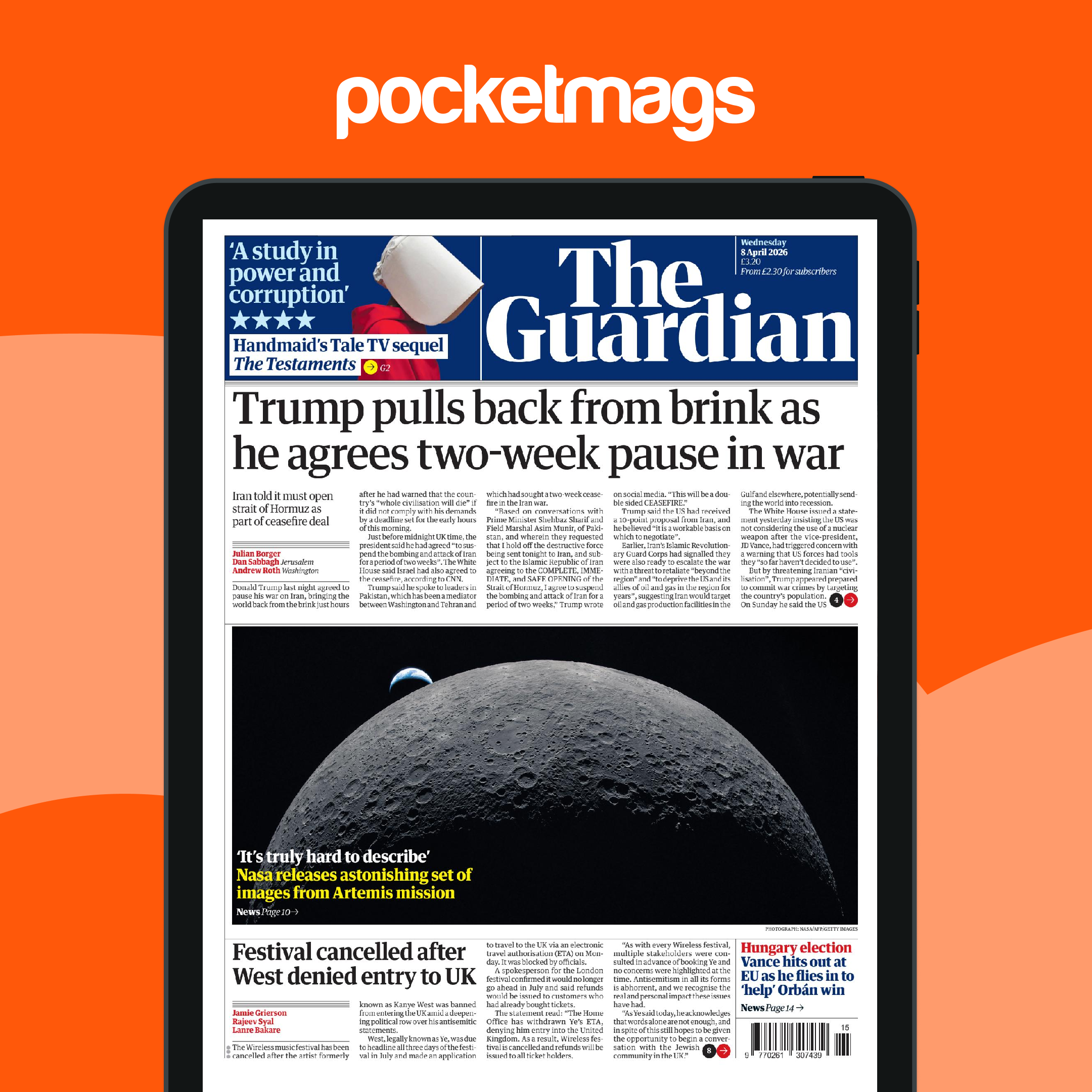 The Guardian Newspaper - Wednesday, 08 April 2026 Back Issue