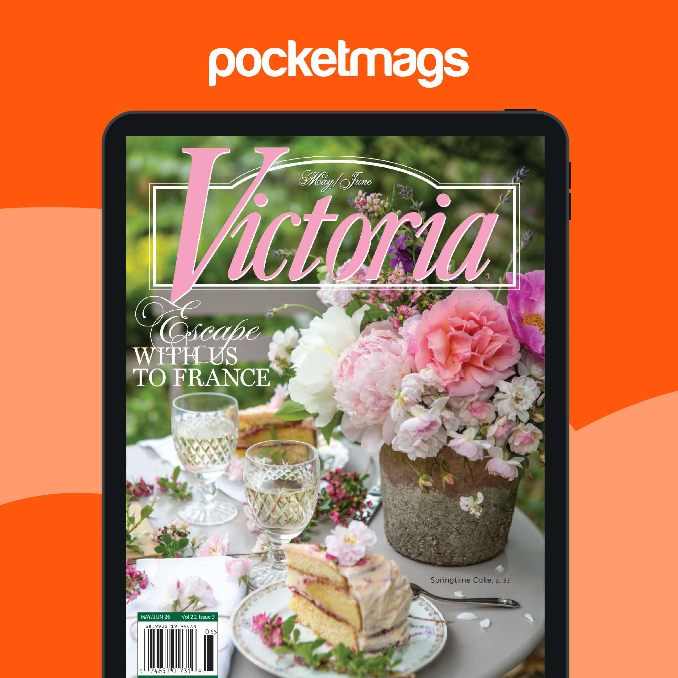 Victoria Magazine Subscriptions and May/June 2026 Issue