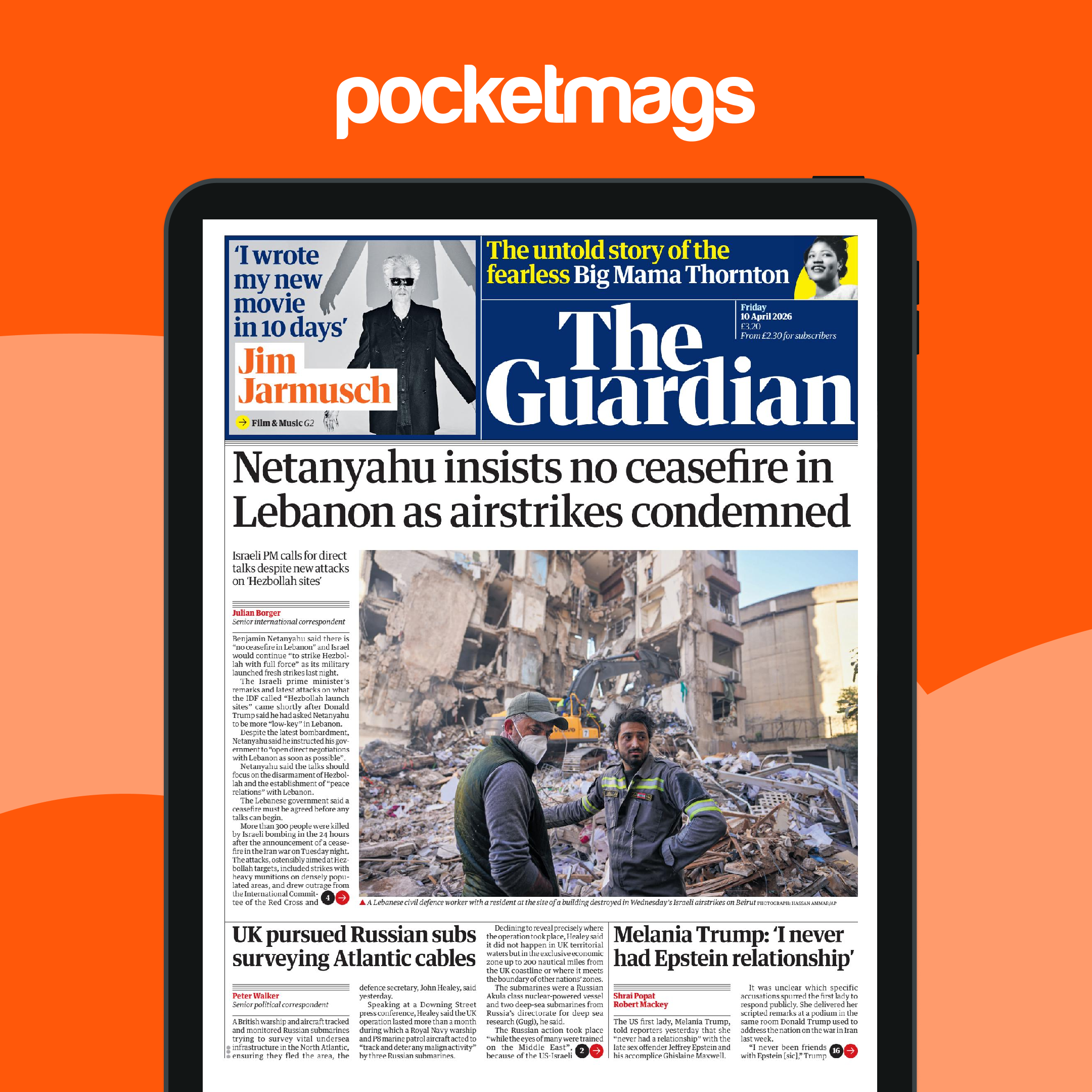 The Guardian Newspaper - Friday, 10 April 2026 Back Issue