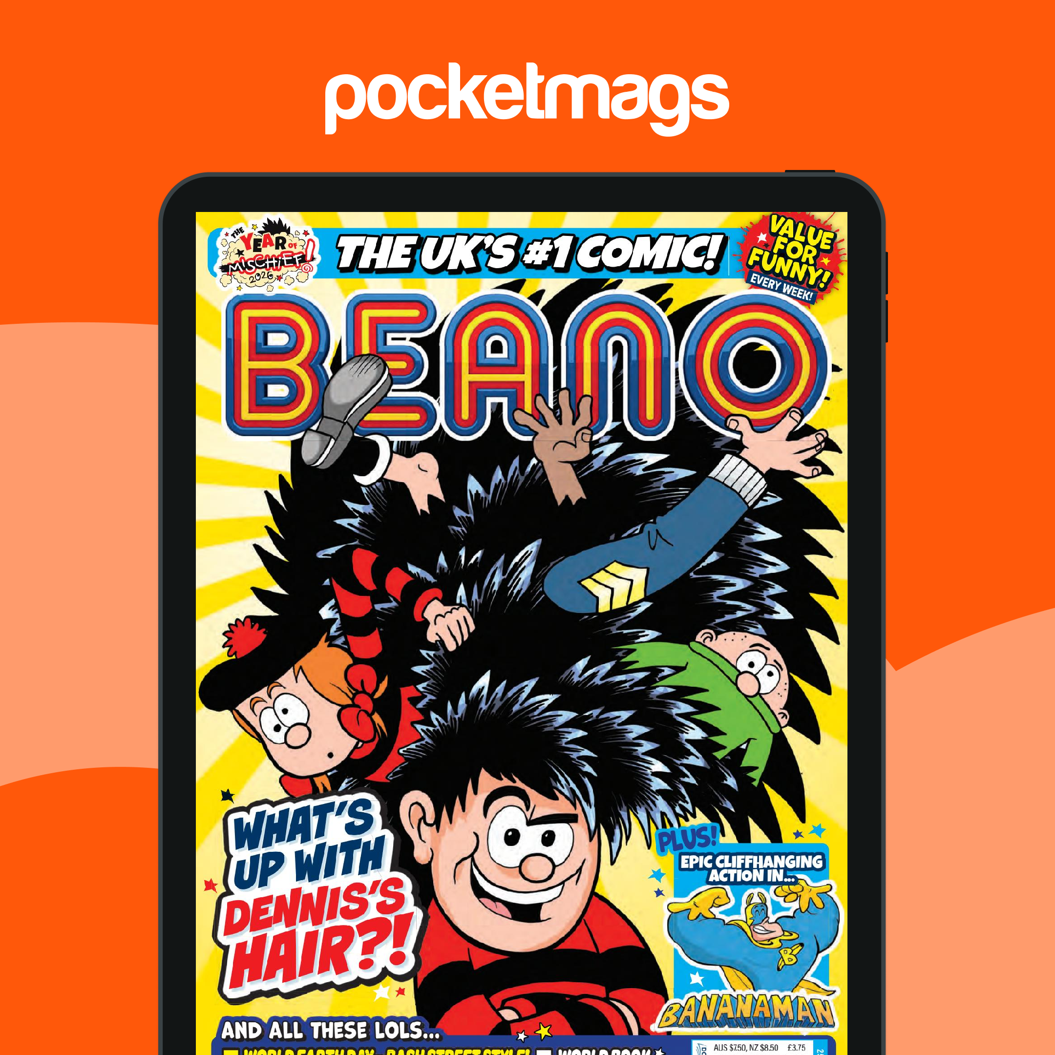 Beano Magazine - 25-Apr Back Issue