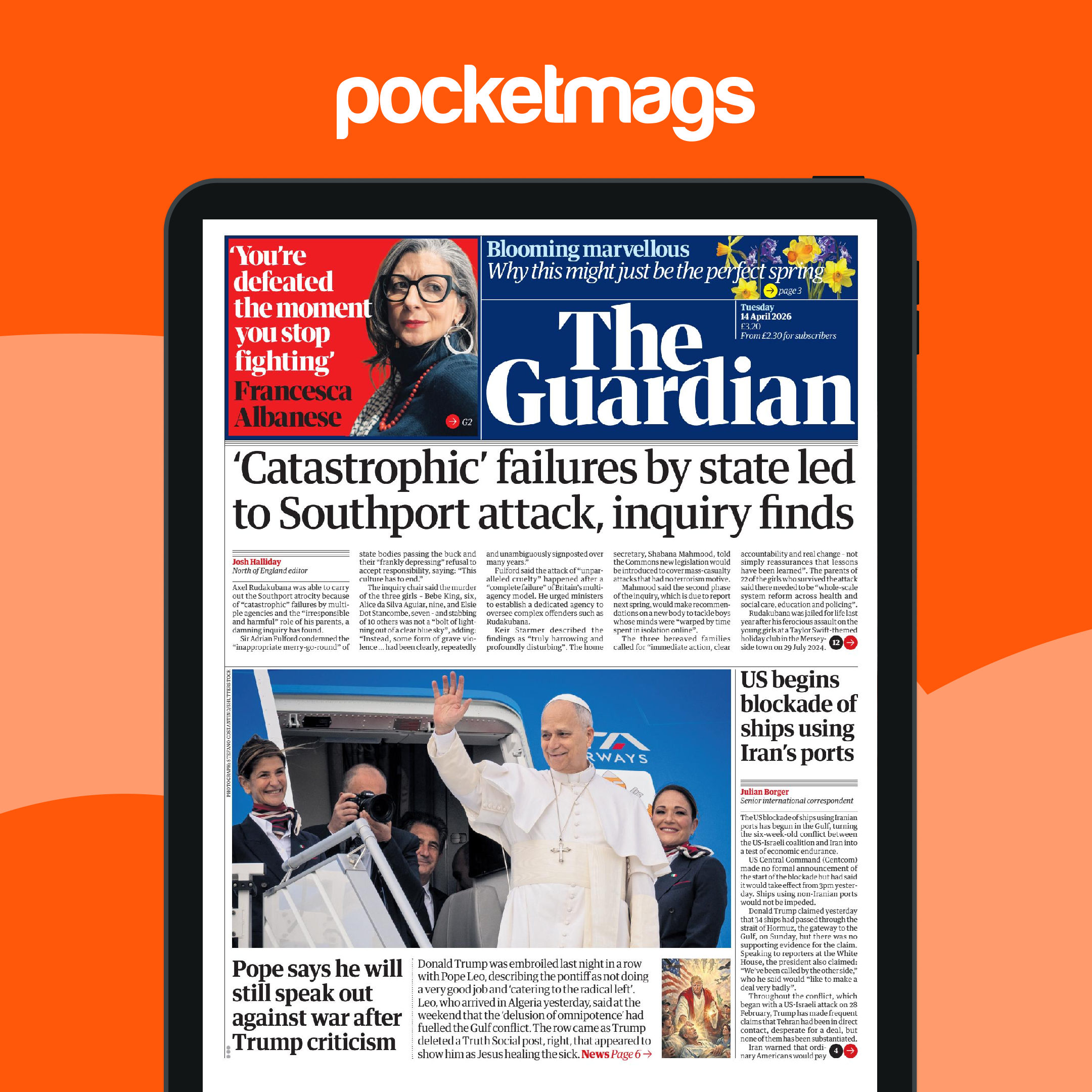 The Guardian Newspaper - Tuesday, 14 April 2026 Back Issue