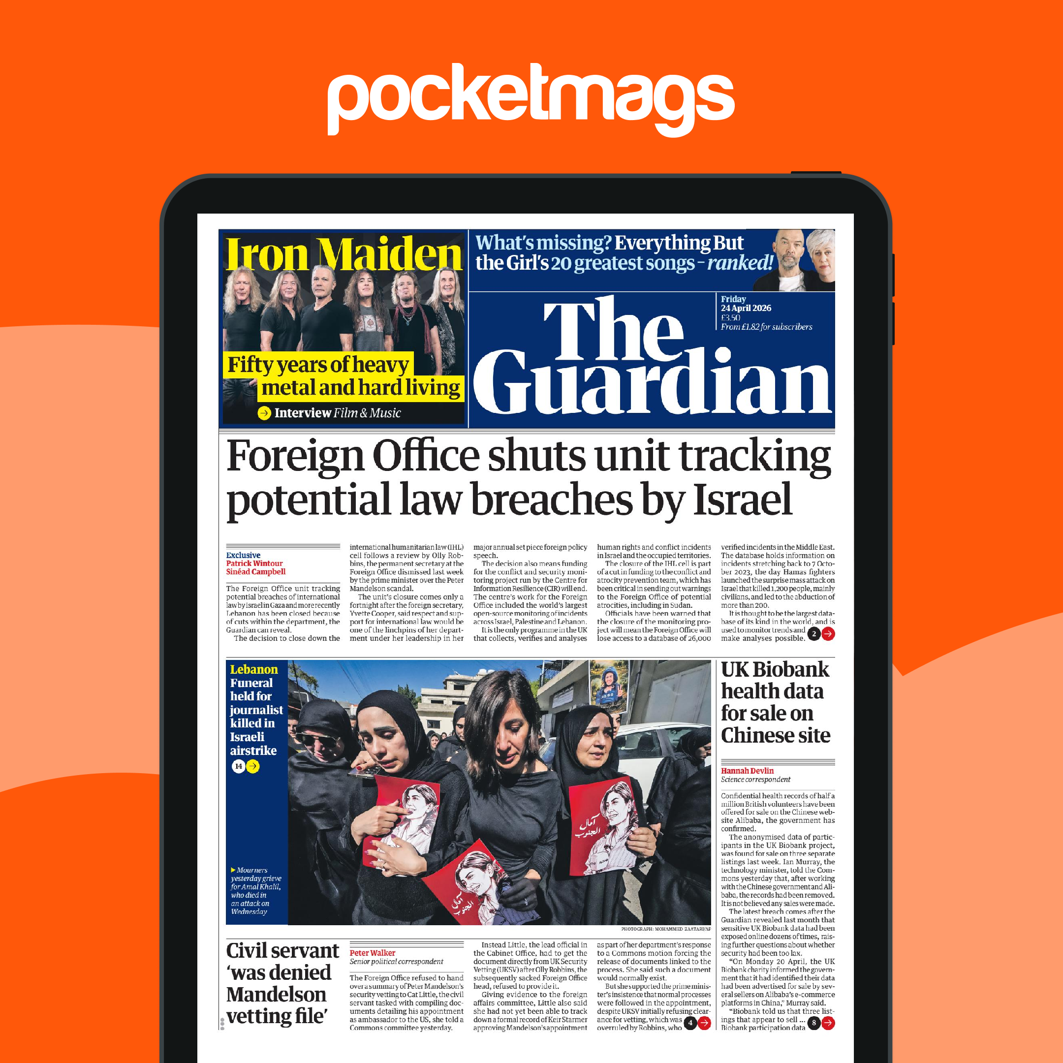 The Guardian Newspaper - Friday, 24 April 2026 Back Issue