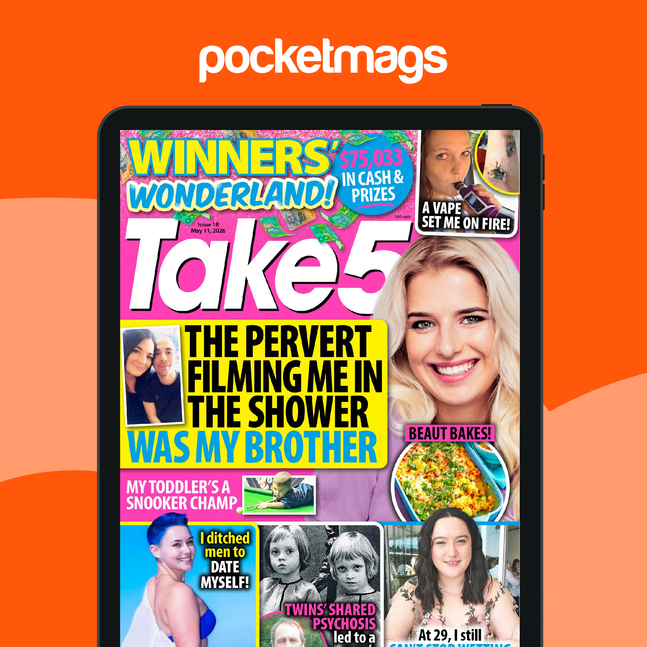 Take 5 Magazine Subscriptions and 2618 Issue