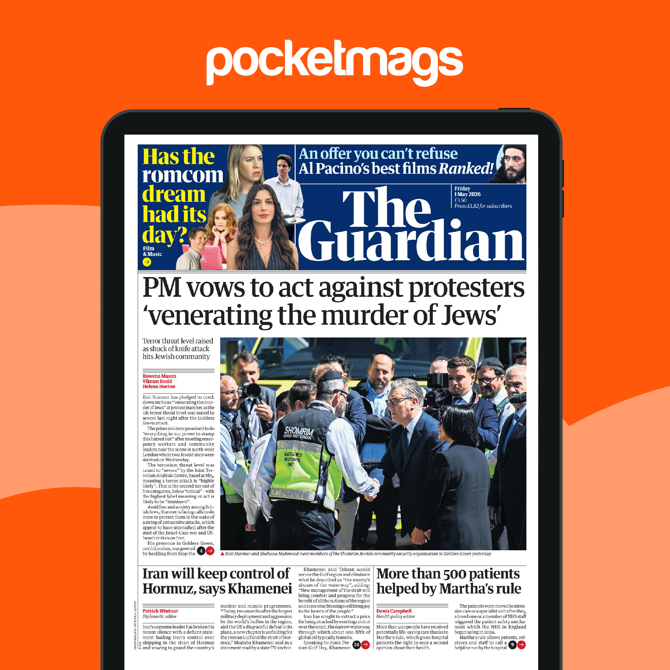 The Guardian Newspaper - Friday, 01 May 2026 Back Issue