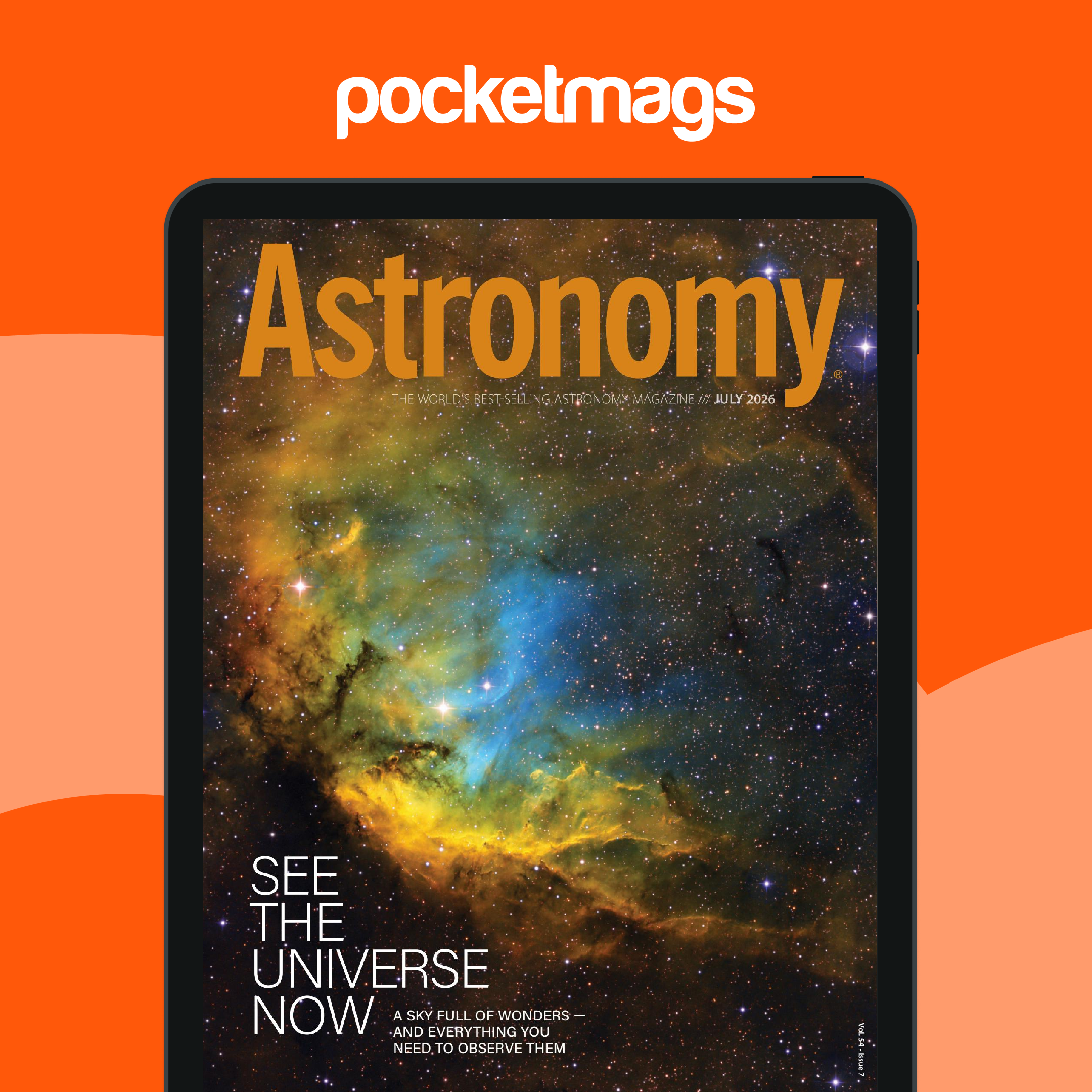 Astronomy Magazine Subscriptions and Jul-26 Issue