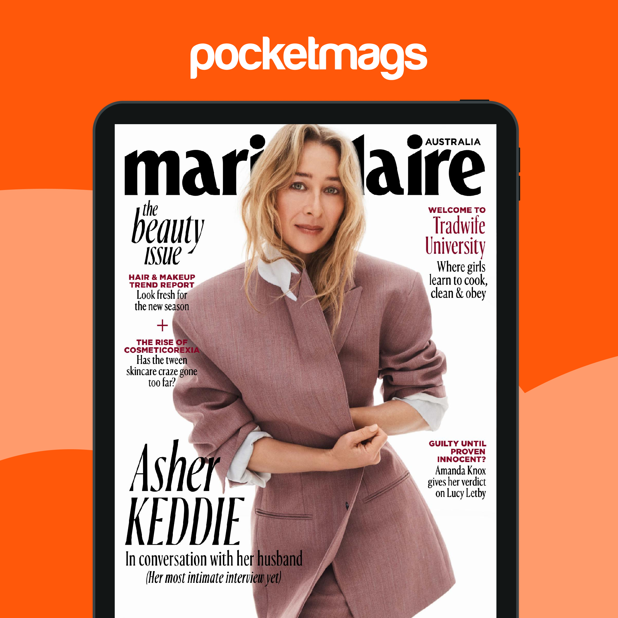 Marie Claire Australia Magazine Subscriptions and 2606 Issue