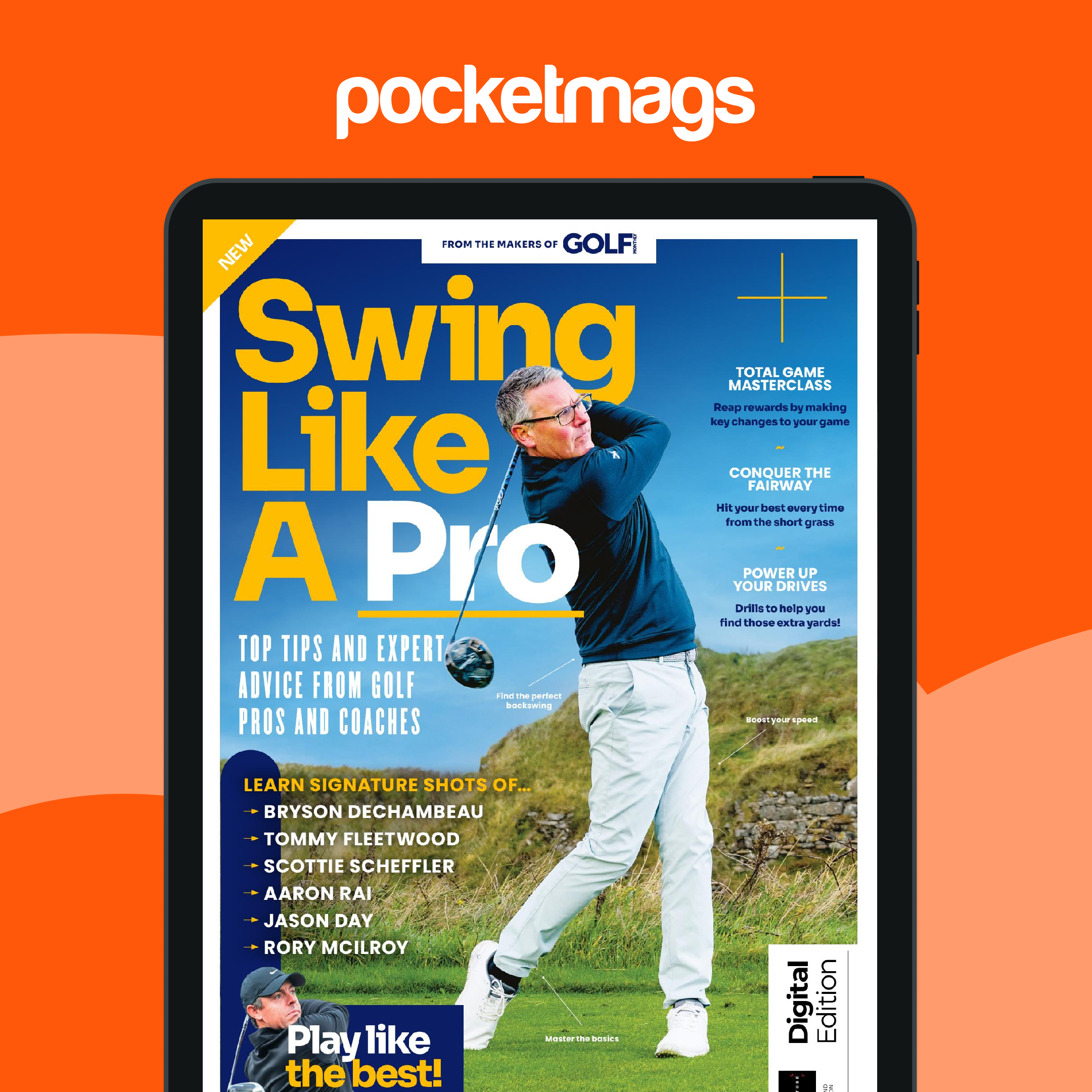 Sport Bookazine - Swing Like A Pro Second Edition Back Issue