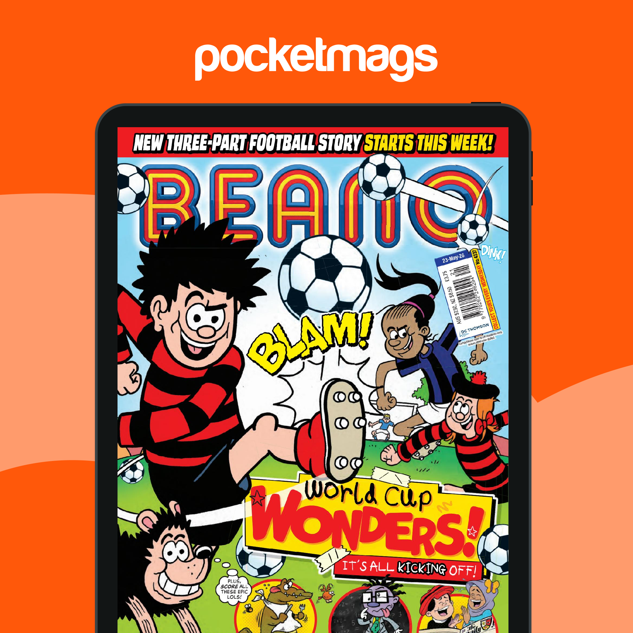Beano Magazine - 23-May Back Issue