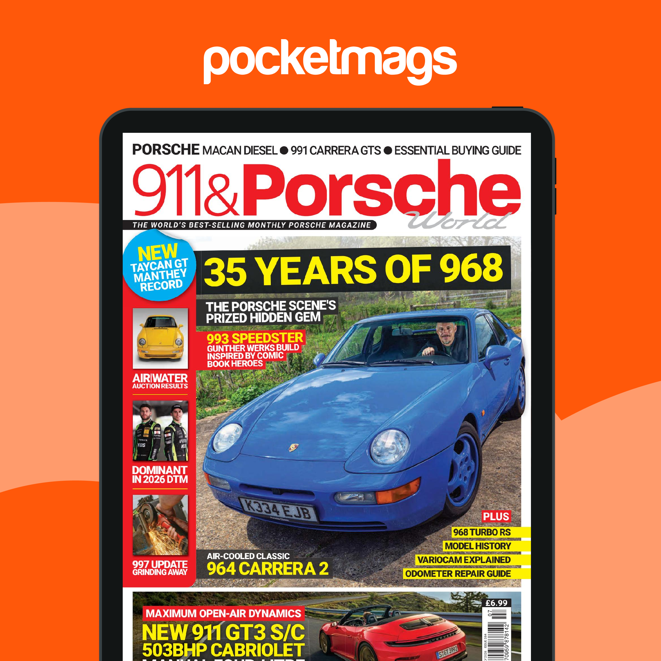 911 & Porsche World Magazine Subscriptions and July 2026 Issue