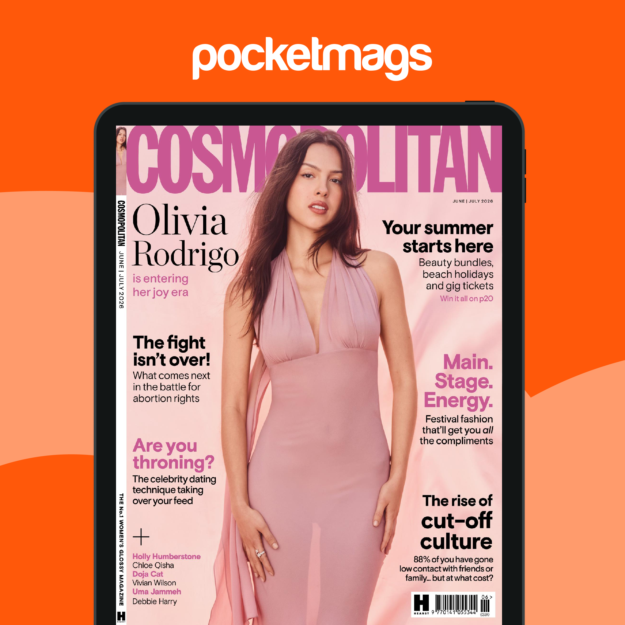 Cosmopolitan Magazine Subscriptions and June / July 2026 Issue