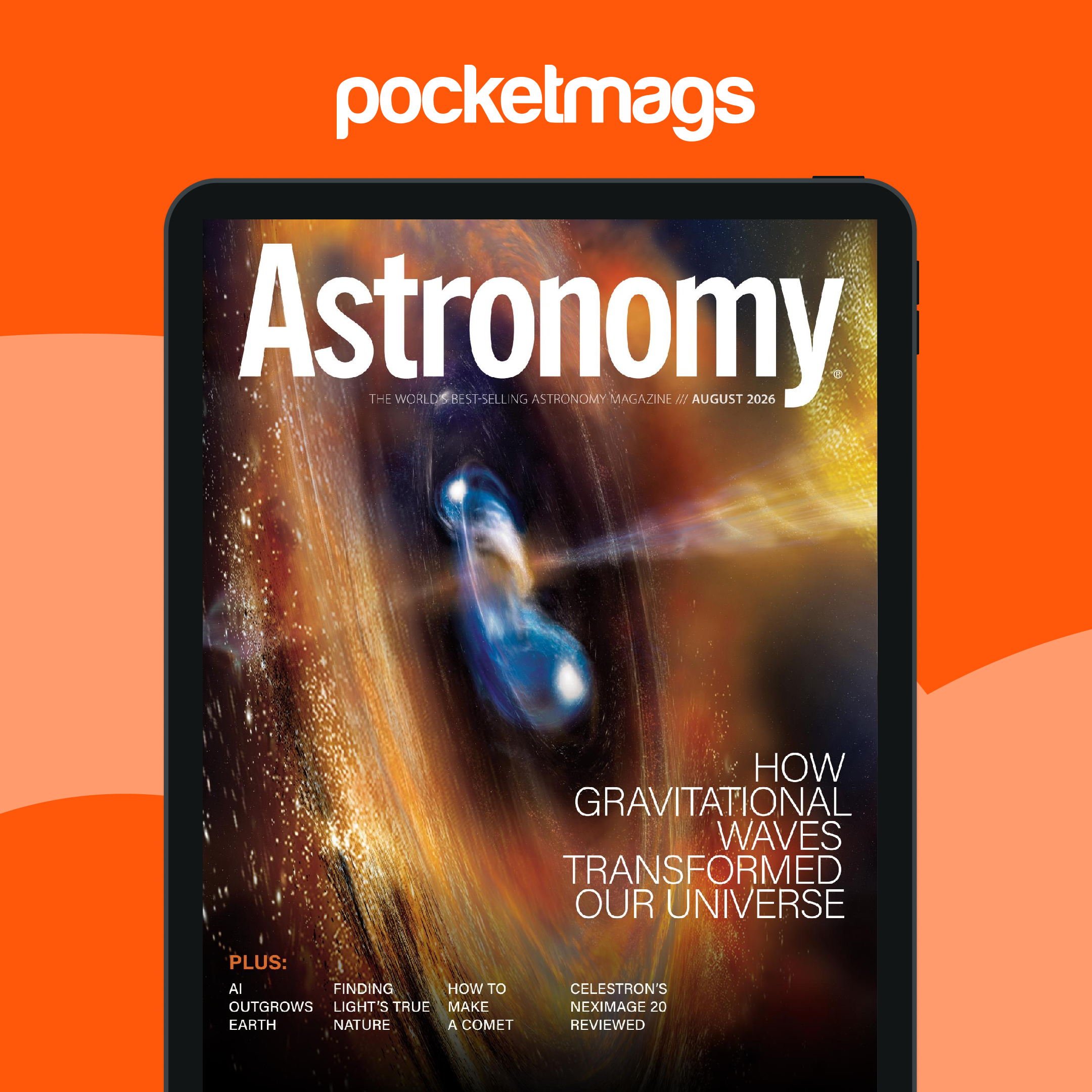 Astronomy Magazine Subscriptions and Aug-26 Issue