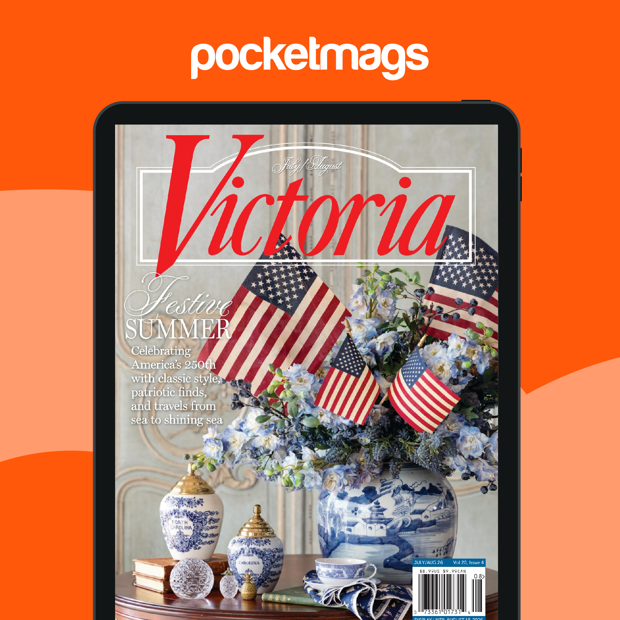 Victoria Magazine Subscriptions and July/August 2026 Issue