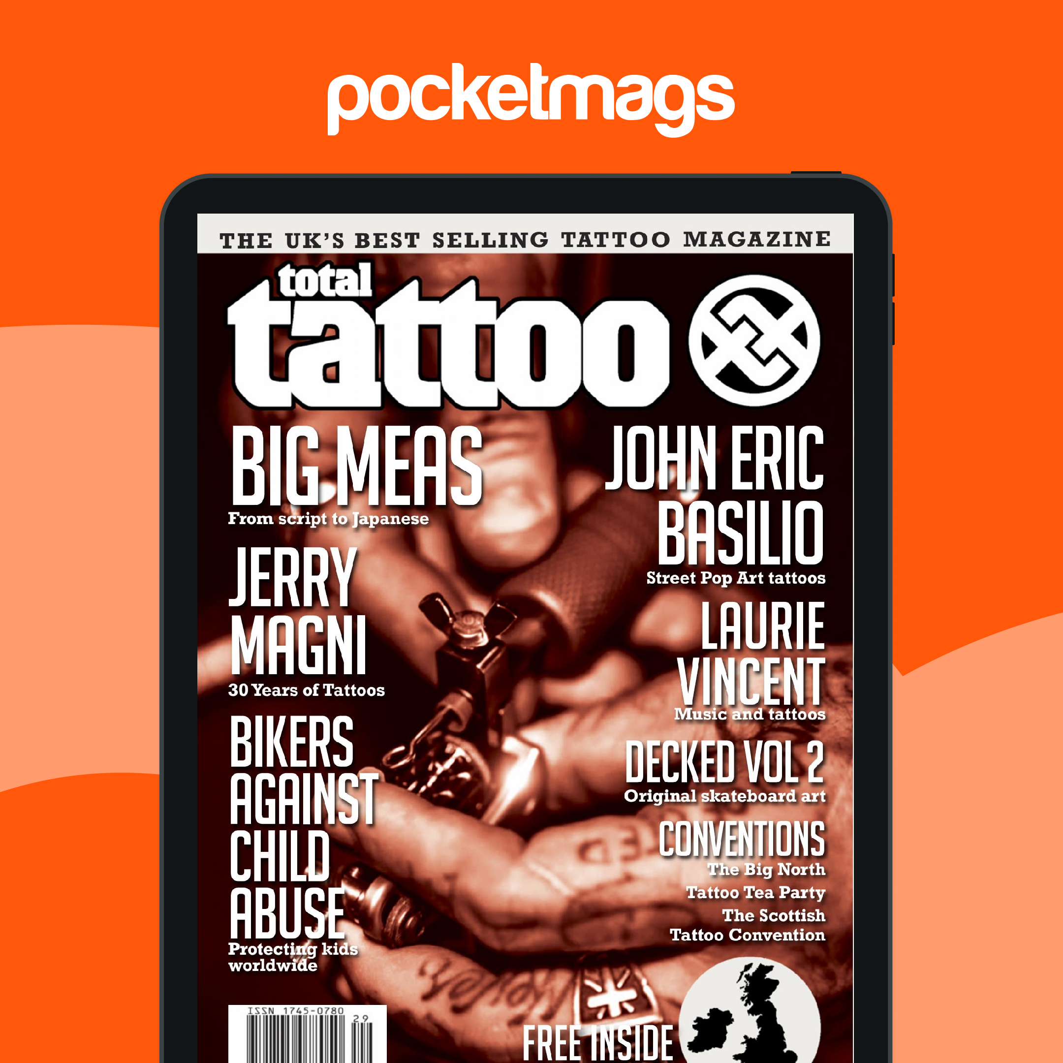 Total Tattoo Magazine Subscriptions and Total Tattoo Magazine Issue