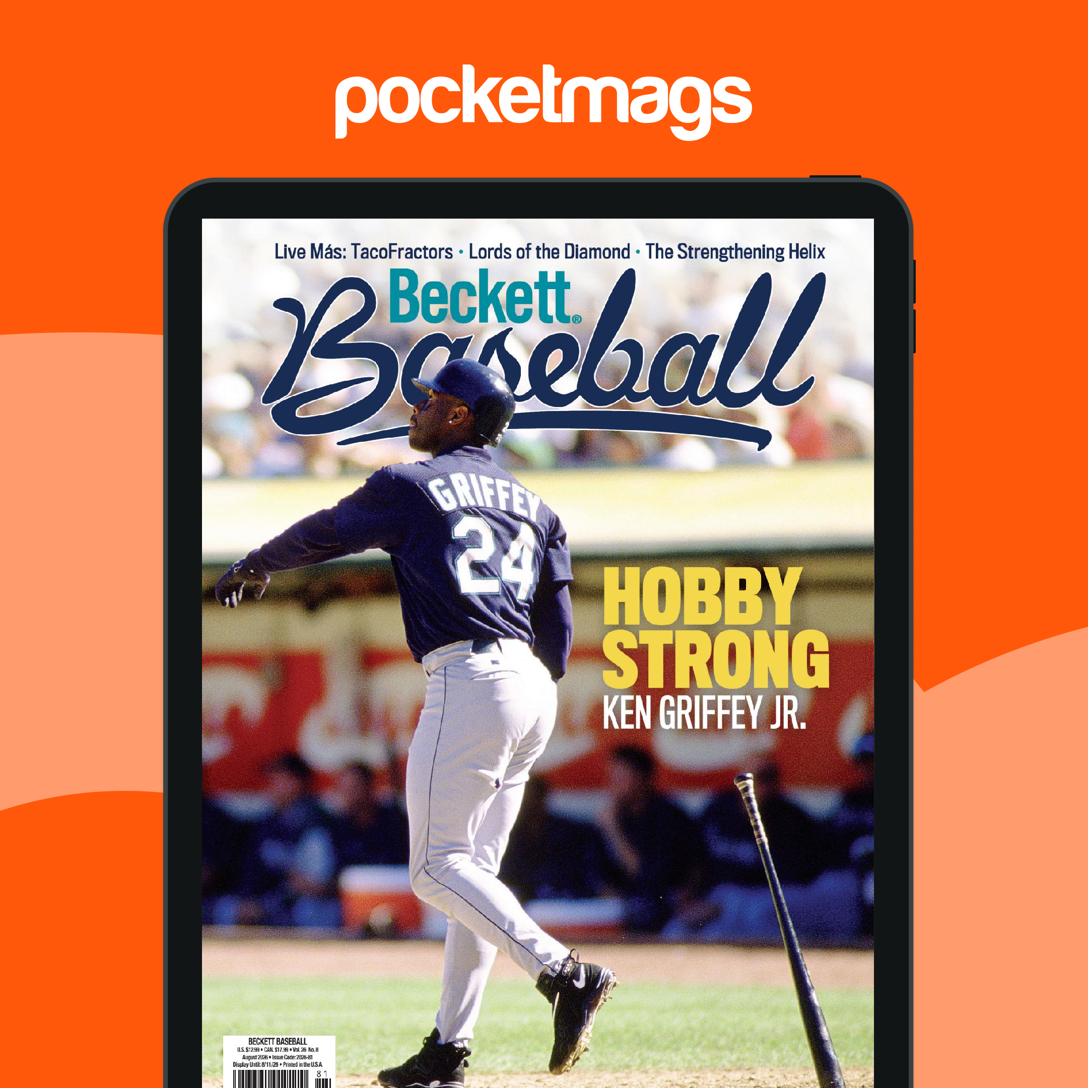 Beckett Baseball Magazine Subscriptions and 2026-81 (Baseball-Aug