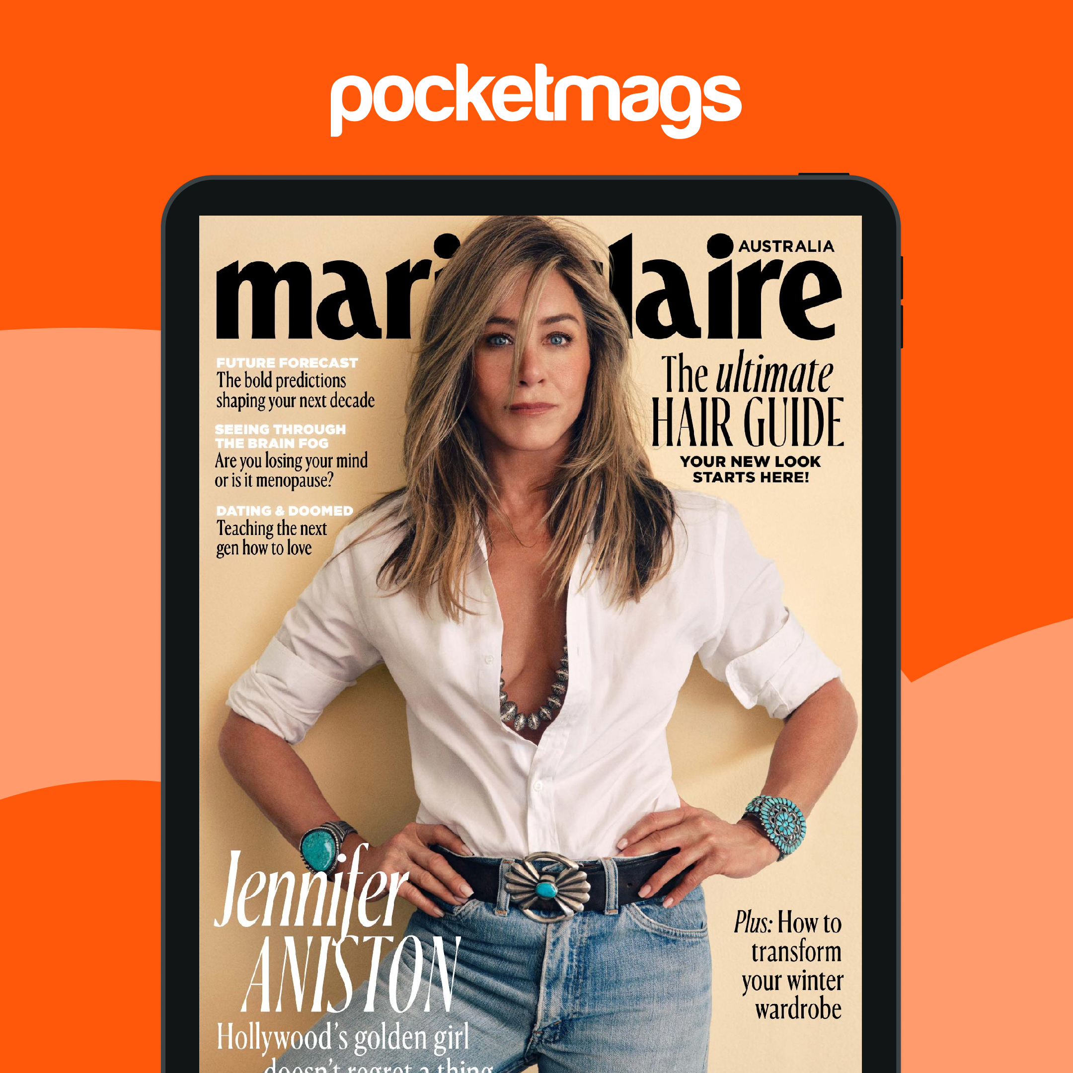 Marie Claire Australia Magazine Subscriptions and 2607 Issue