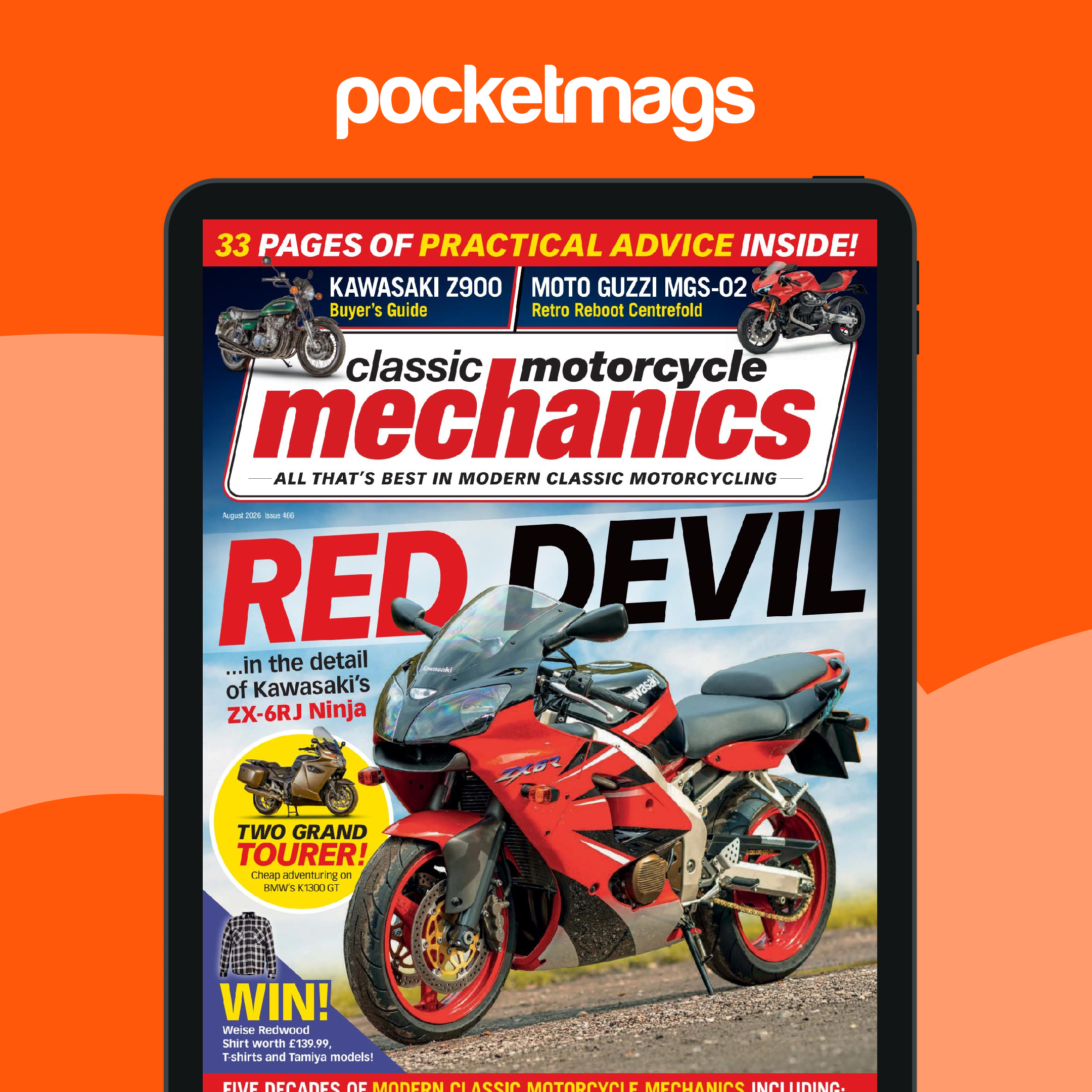 Classic Motorcycle Mechanics Magazine Subscriptions and Aug-26 Issue
