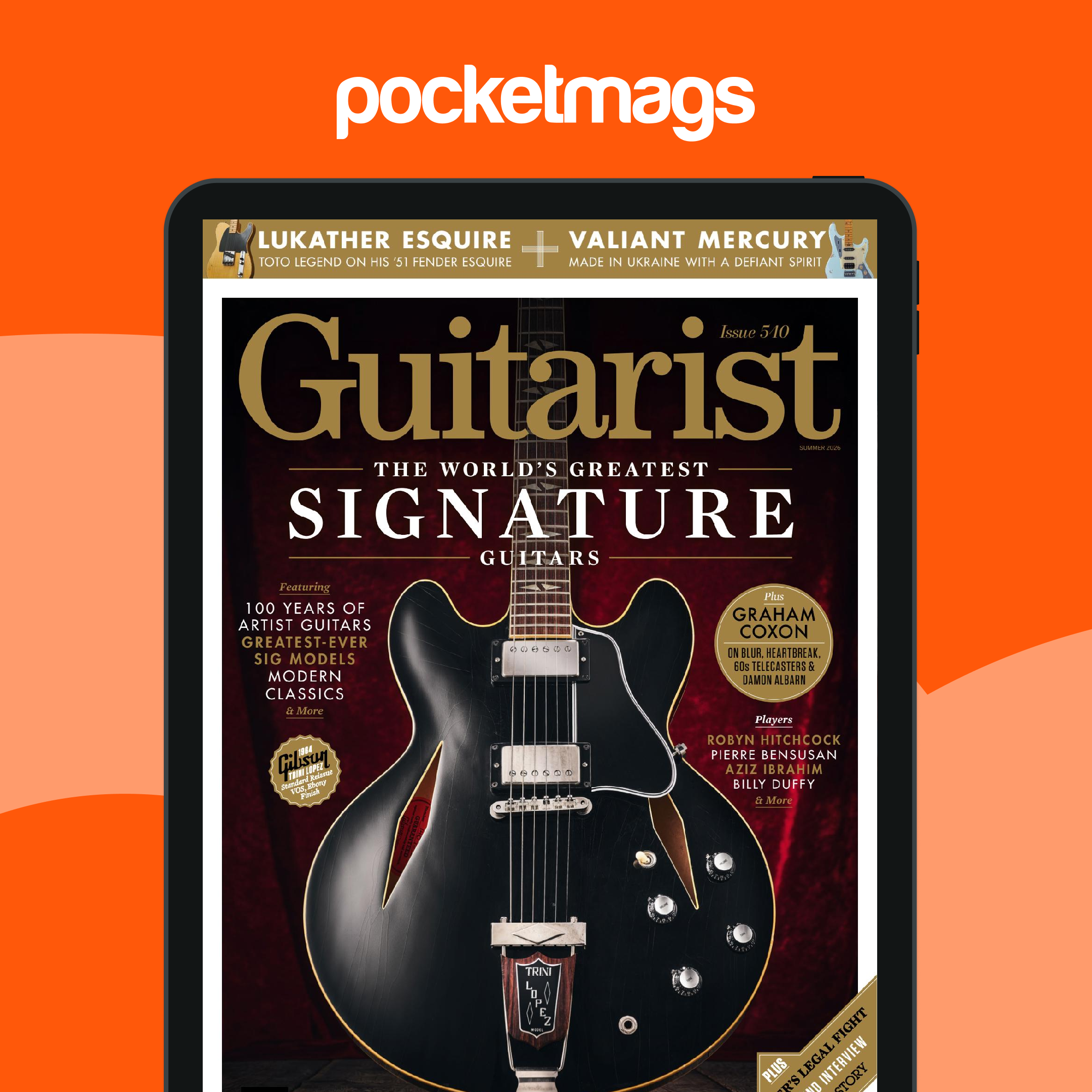 Guitarist Magazine Subscriptions and Summer 2026 Issue