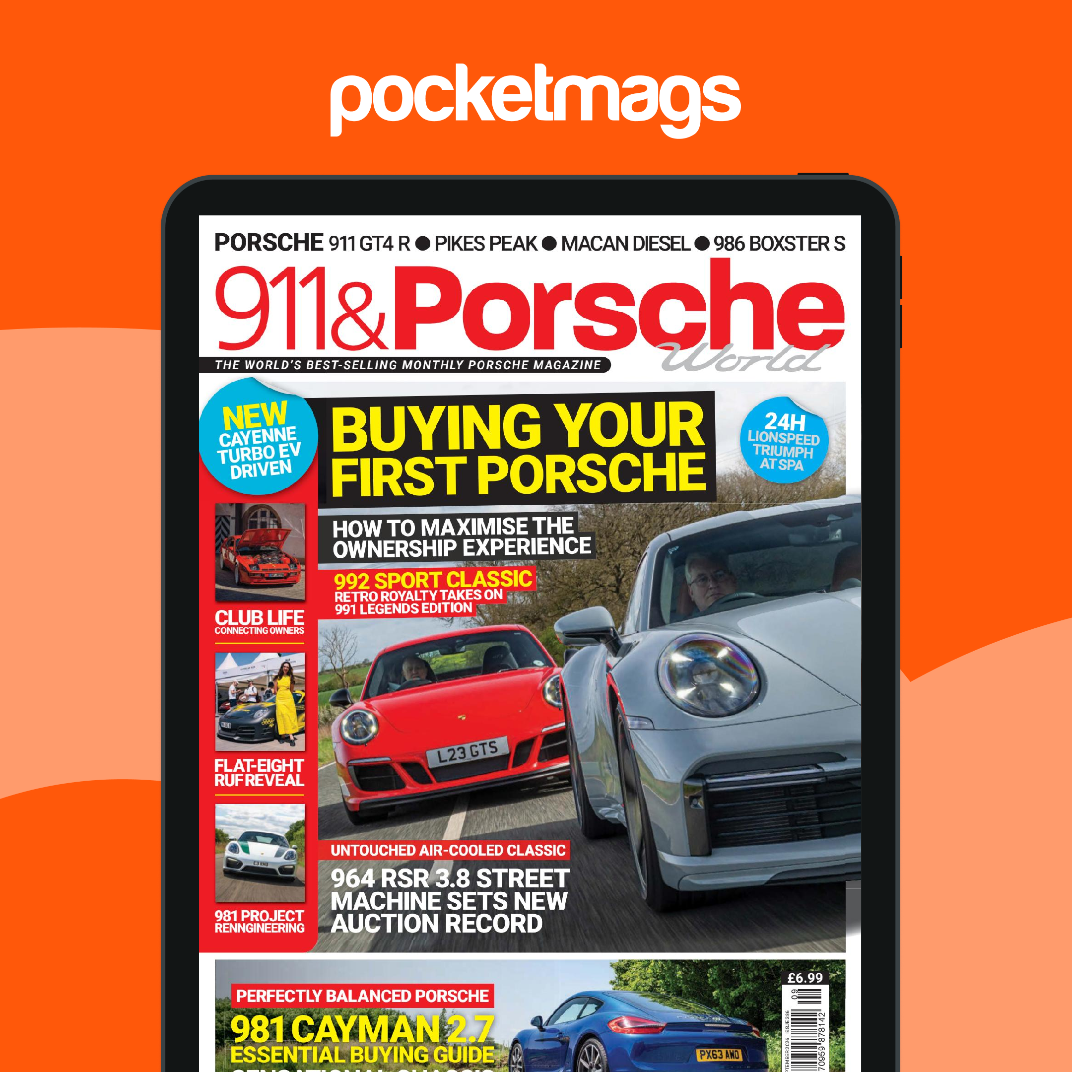 911 & Porsche World Magazine Subscriptions and September 2026 Issue