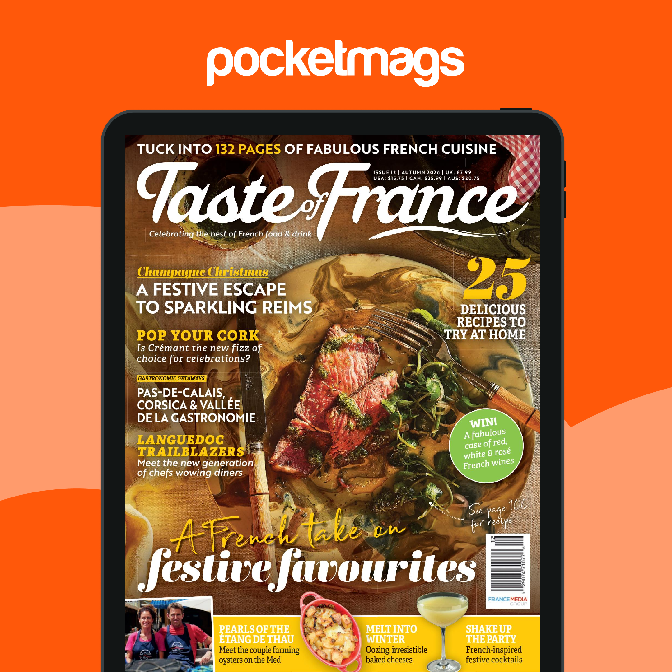 Taste of France Magazine Subscriptions and Issue 12 Issue