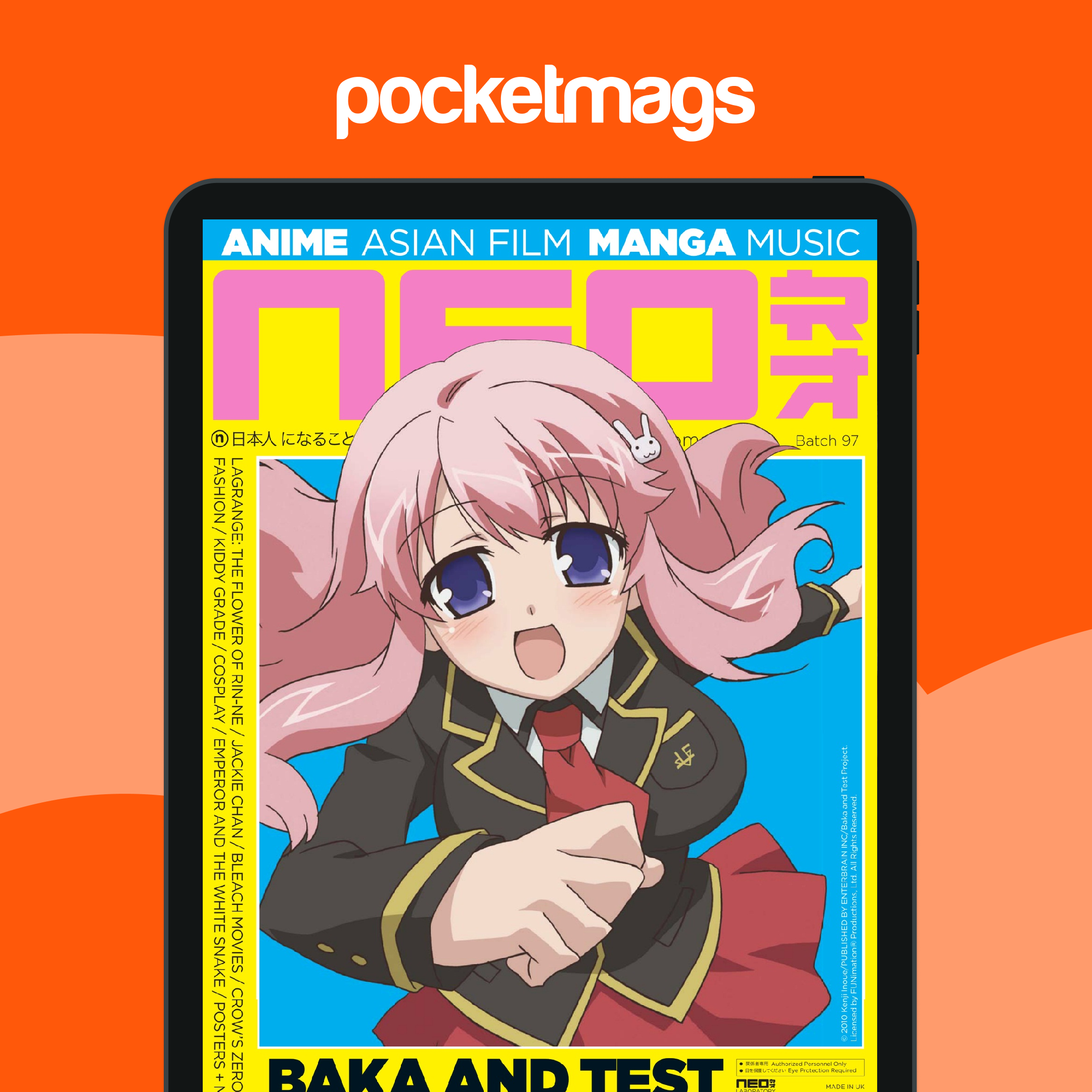 Test Anime Baka And Test Crunchyroll NEO Magazine NEO Issue 97