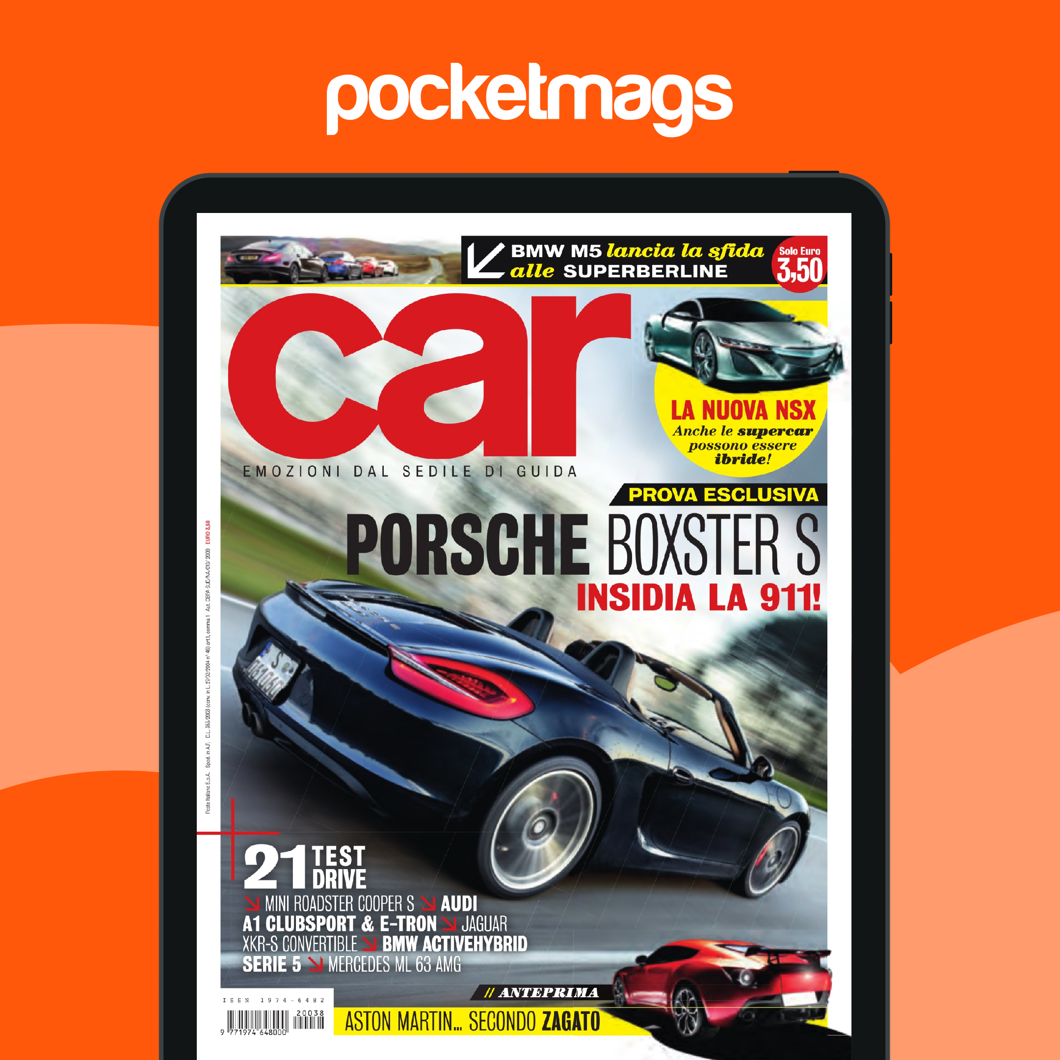 CAR magazine Italia - TRENTOTTO Back Issue