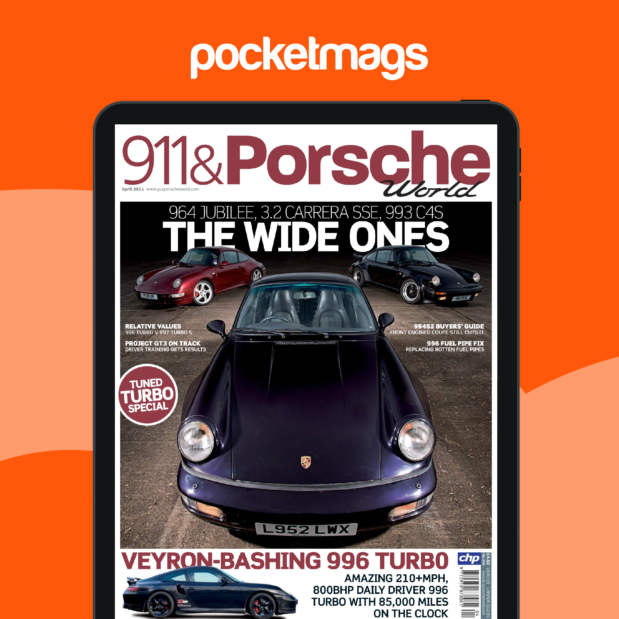 THE911&PORSCHE MAGAZINE NO.1〜32、34 911 & Porsche World Magazine - 911 & Porsche World issue 205