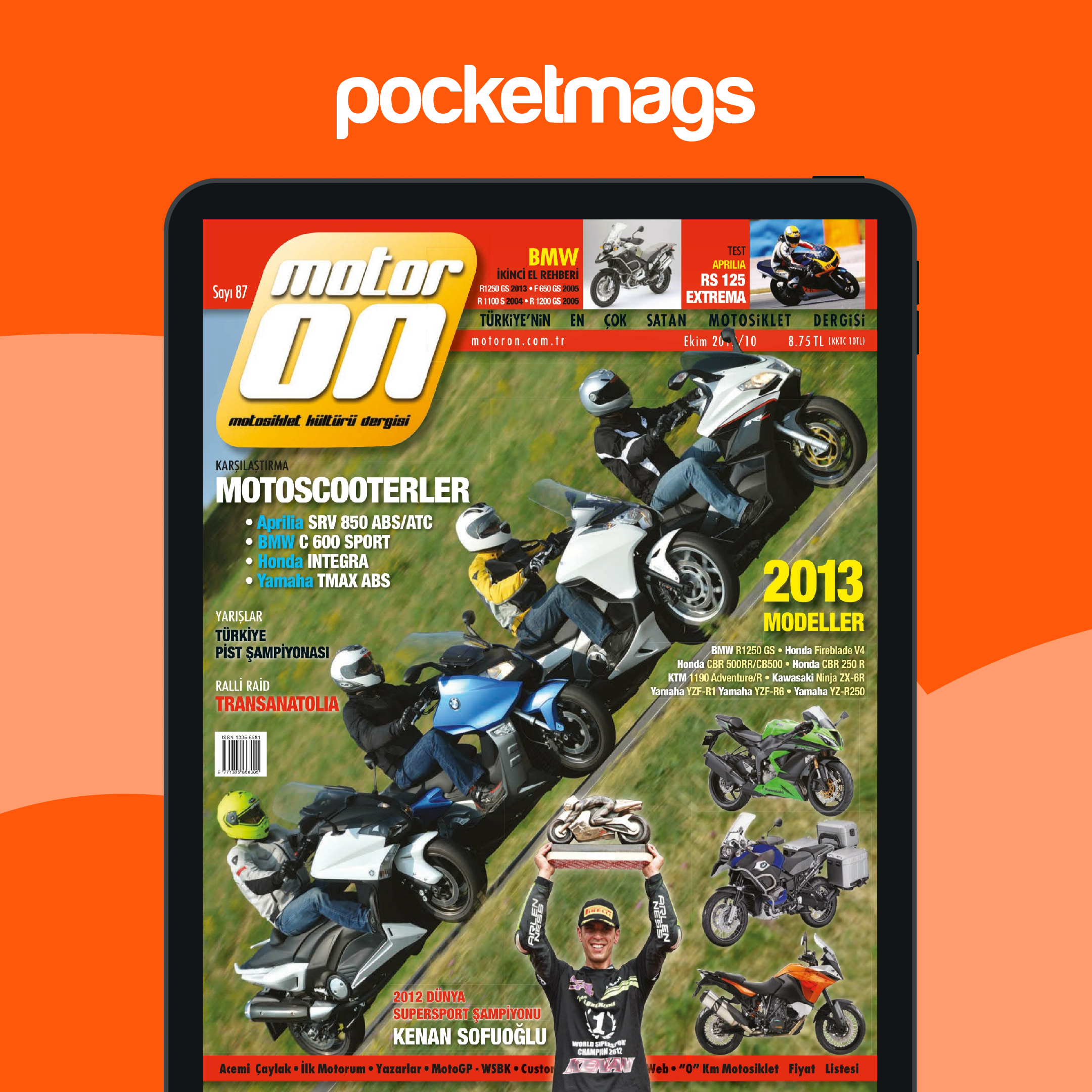 Motoron Magazine - Ekim 2012 Back Issue