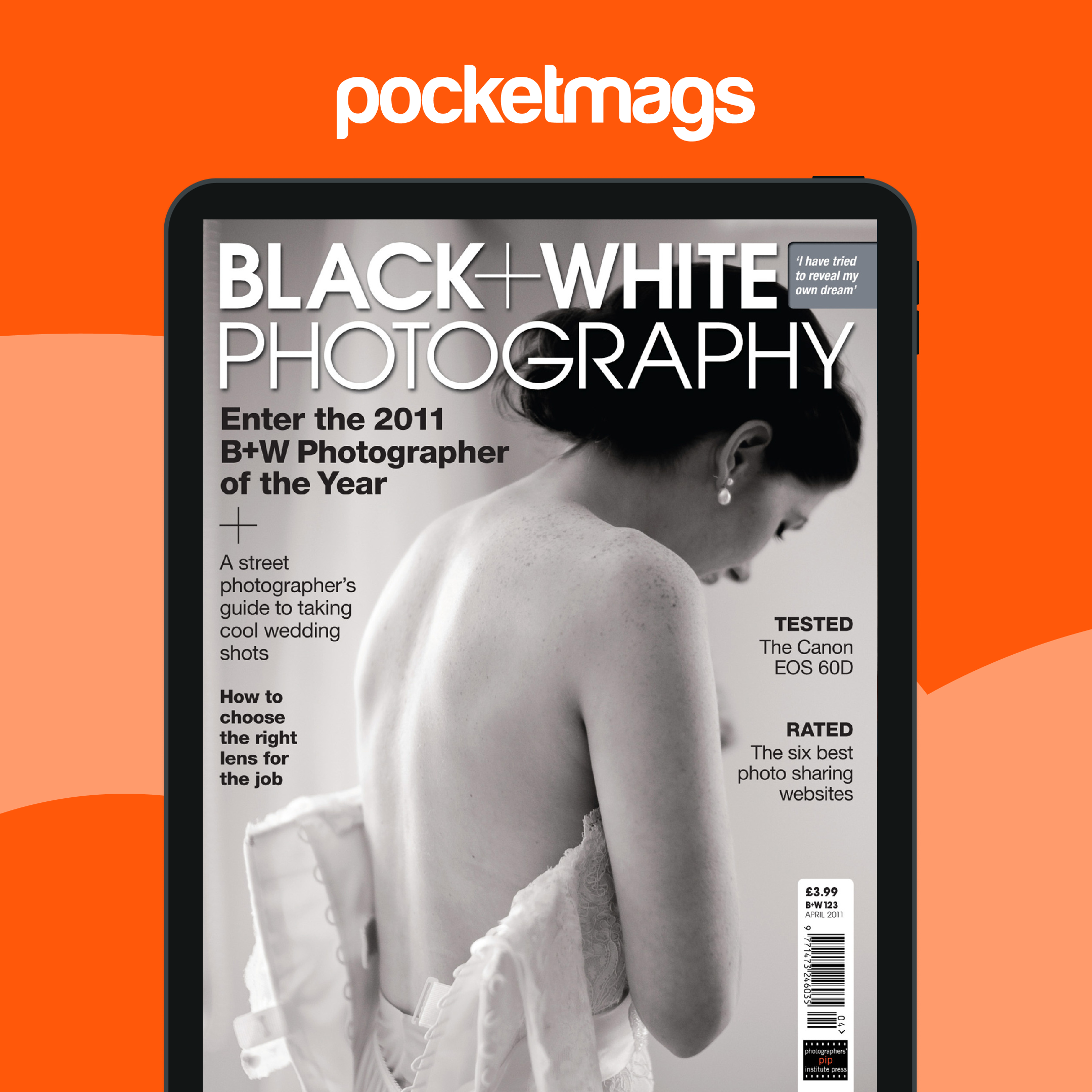 Black+White Photography Magazine April 2011 Back Issue