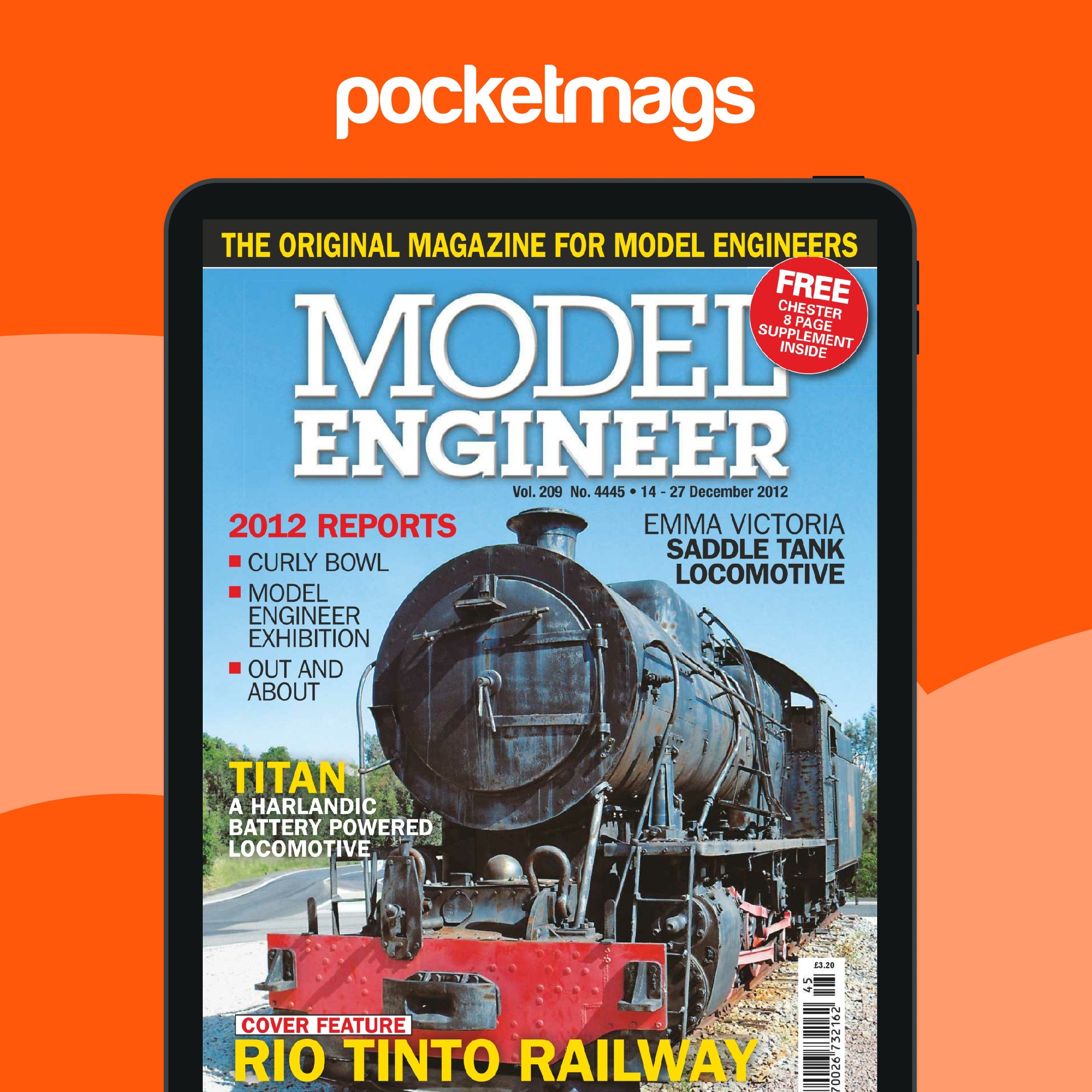 Model Engineer Magazine - Vol. 209 No. 4445 Back Issue