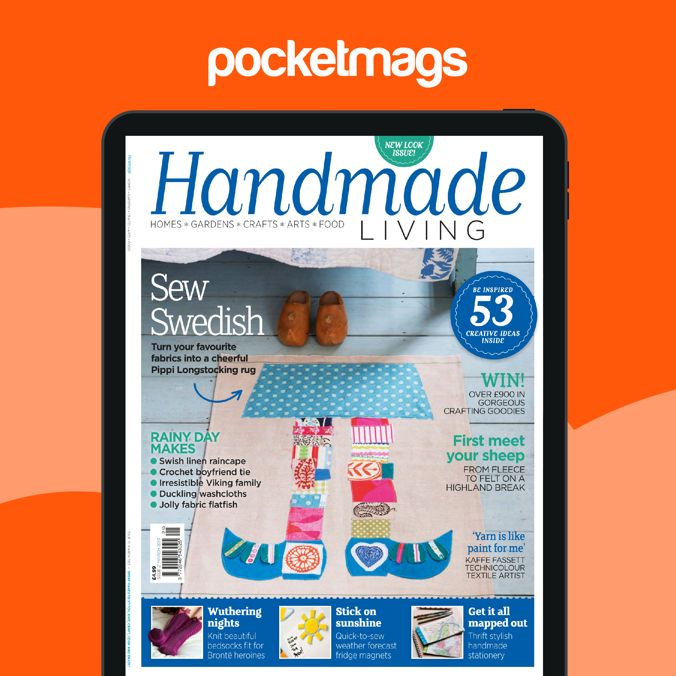 Handmade Living Magazine - March 2013 Issue 21 Edición anterior