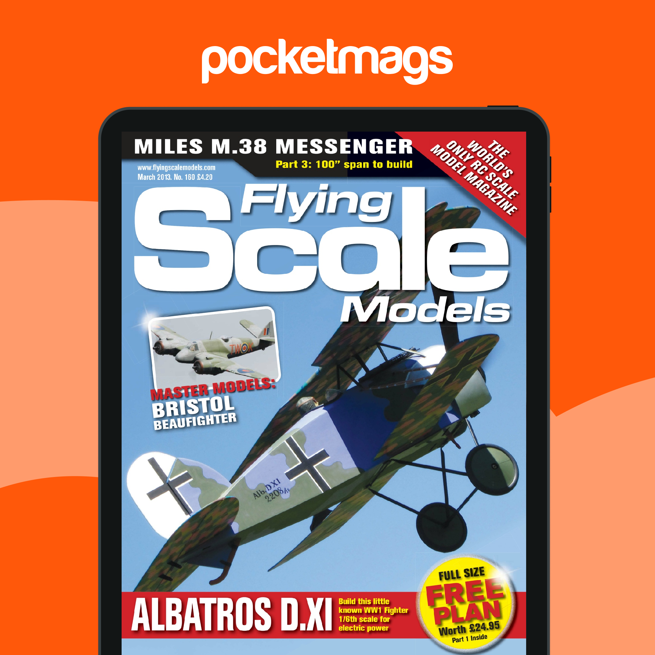 Flying Scale Models Magazine - March 2013 Edición anterior