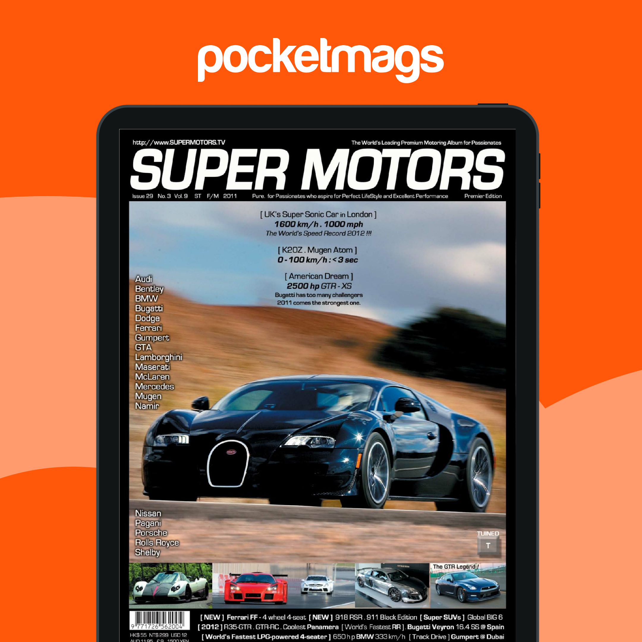SUPER MOTORS Magazine - Issue 29 Back Issue