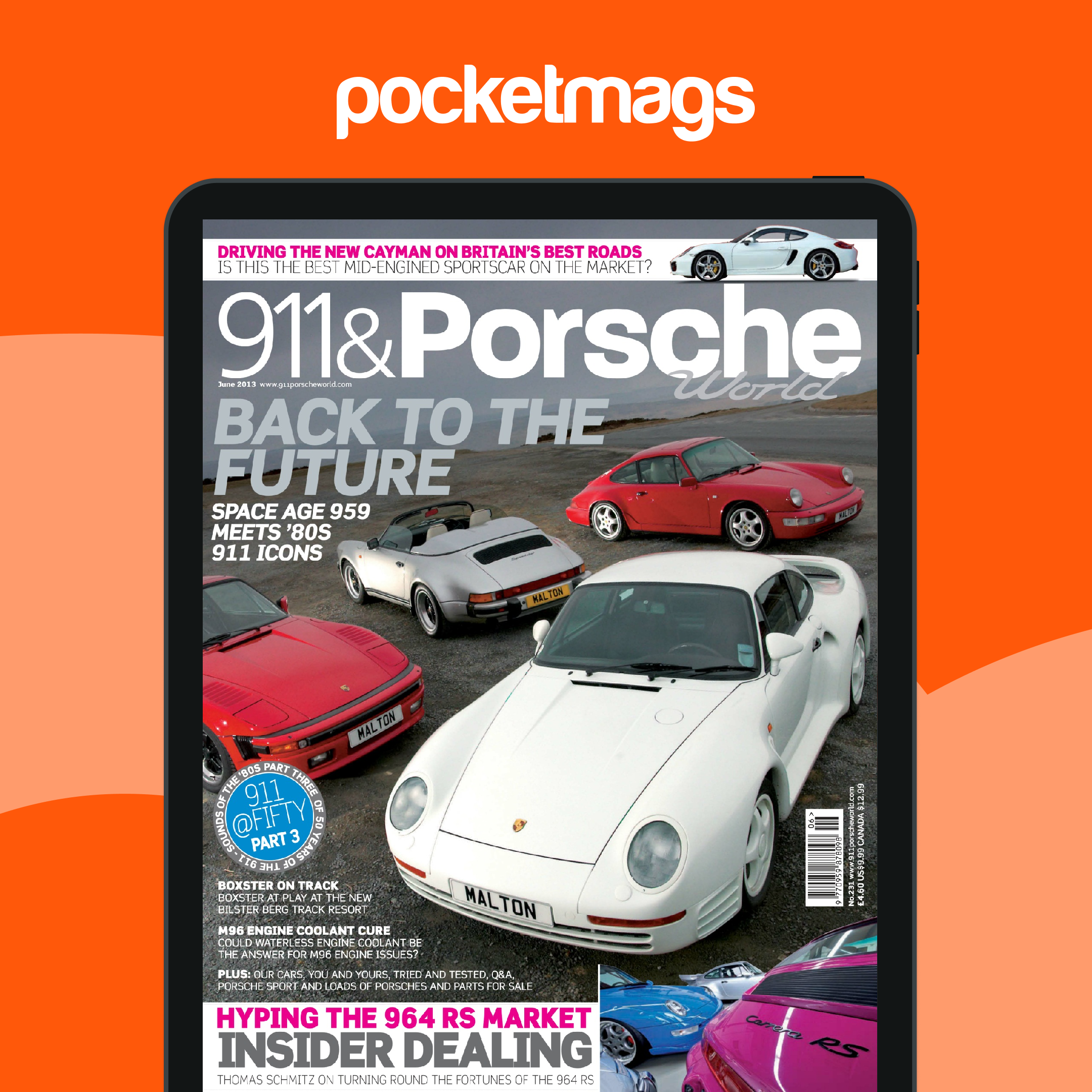 THE911&PORSCHE MAGAZINE NO.1〜32、34 911 & Porsche World Magazine
