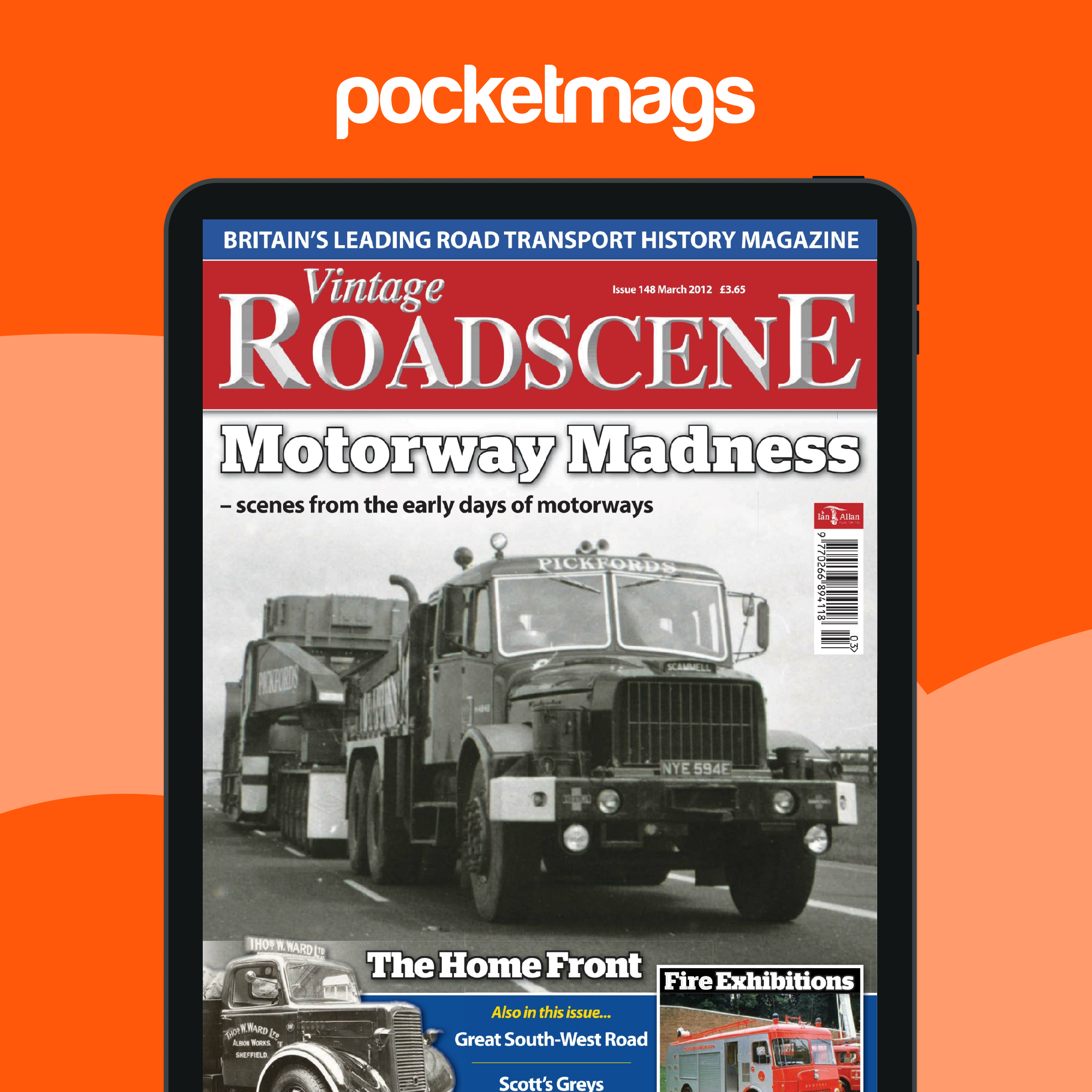 Vintage Roadscene Magazine - March 2012 Back Issue