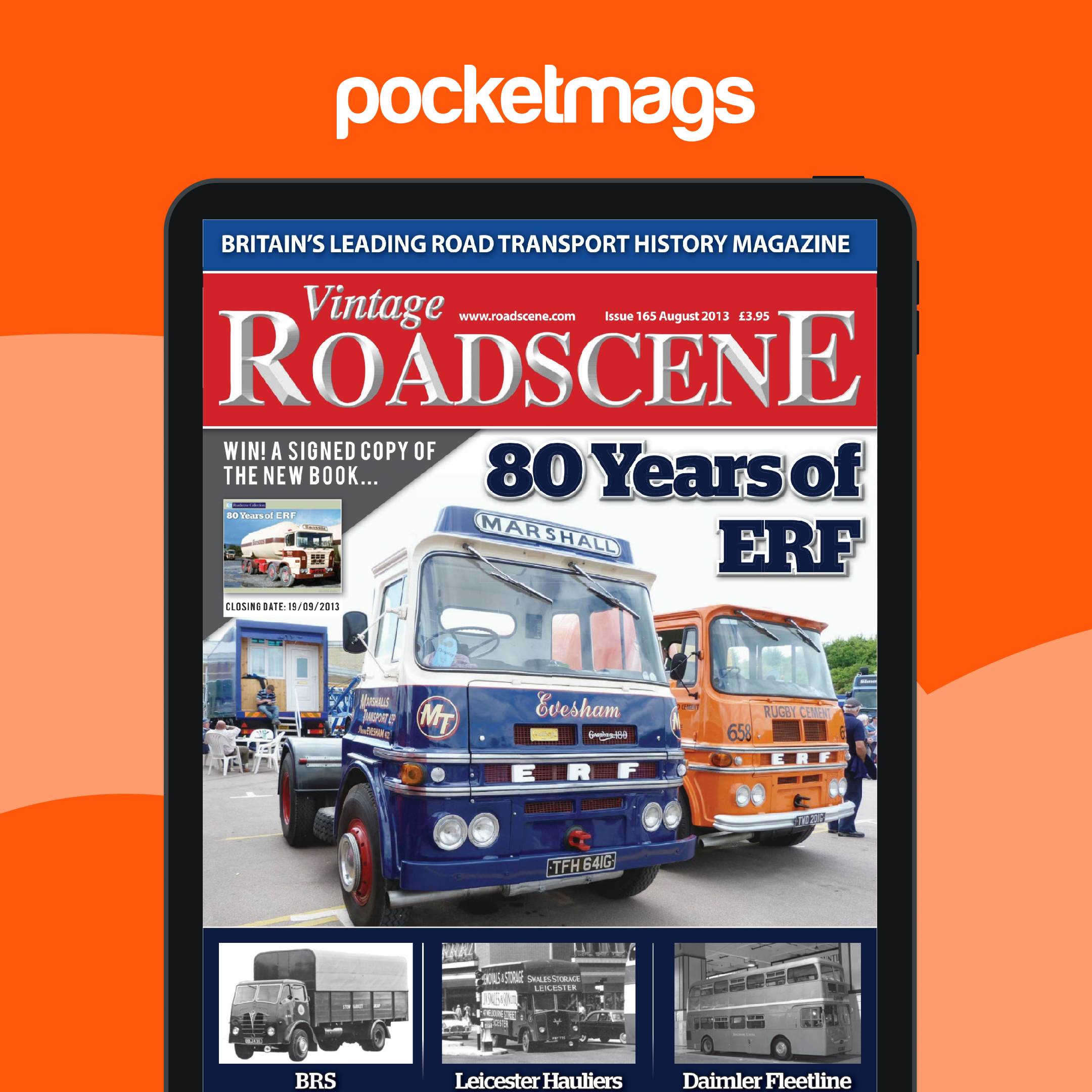 Vintage Roadscene Magazine - August 2013 Back Issue