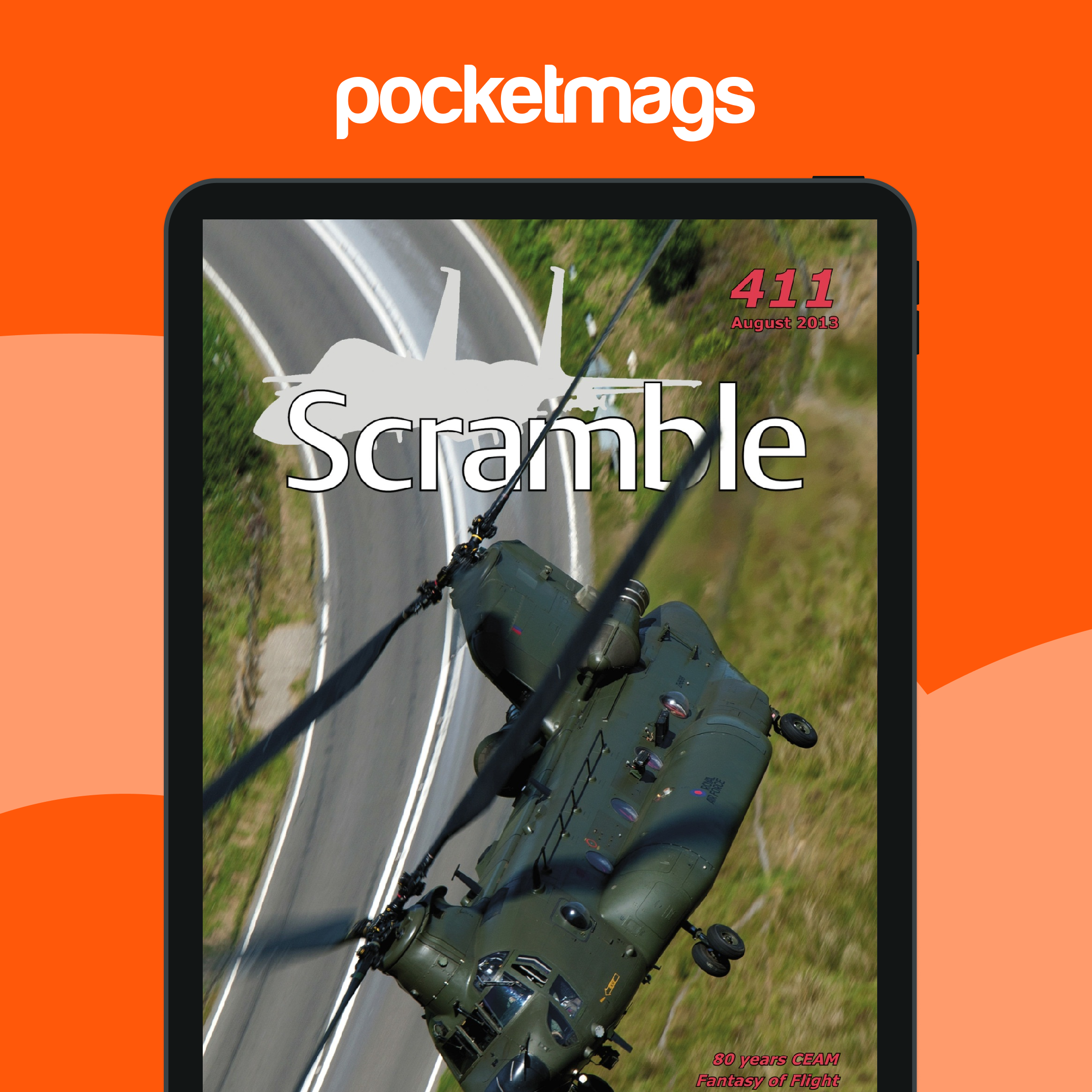 Scramble Magazine 411 August 2013 Back Issue